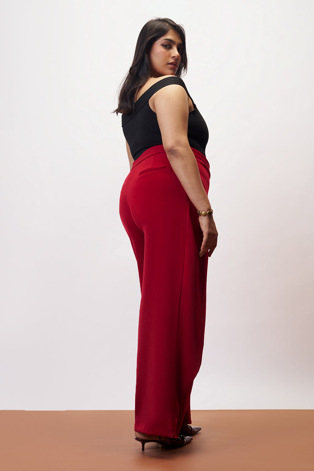 Rouge Curve Pareo Korean Pants