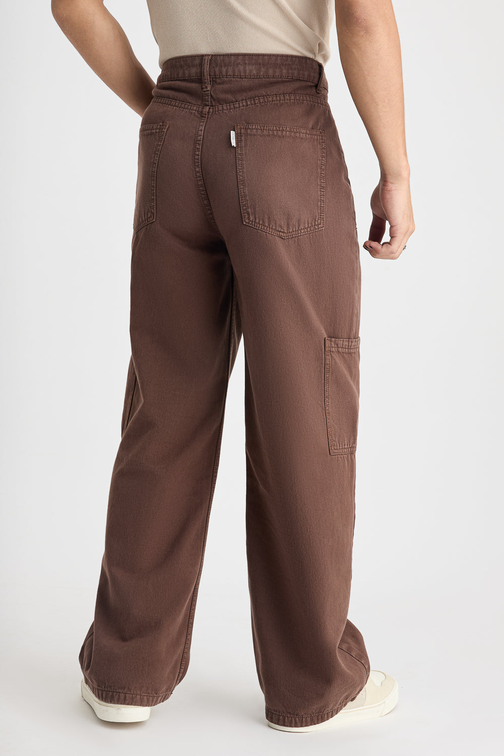 Sienna Wood Men's Straight Cargo Jeans