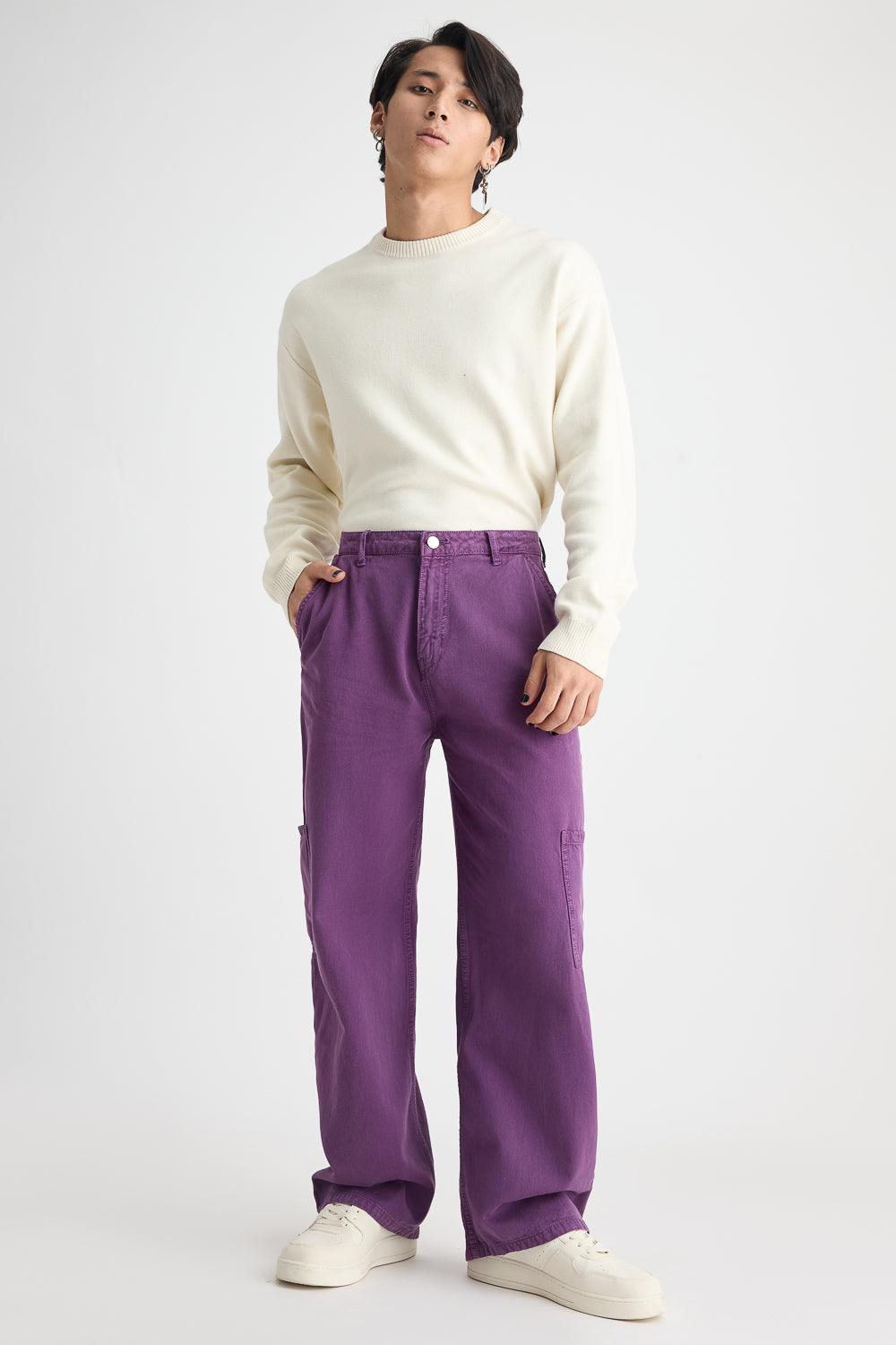Men's Amethyst Denim Cargo