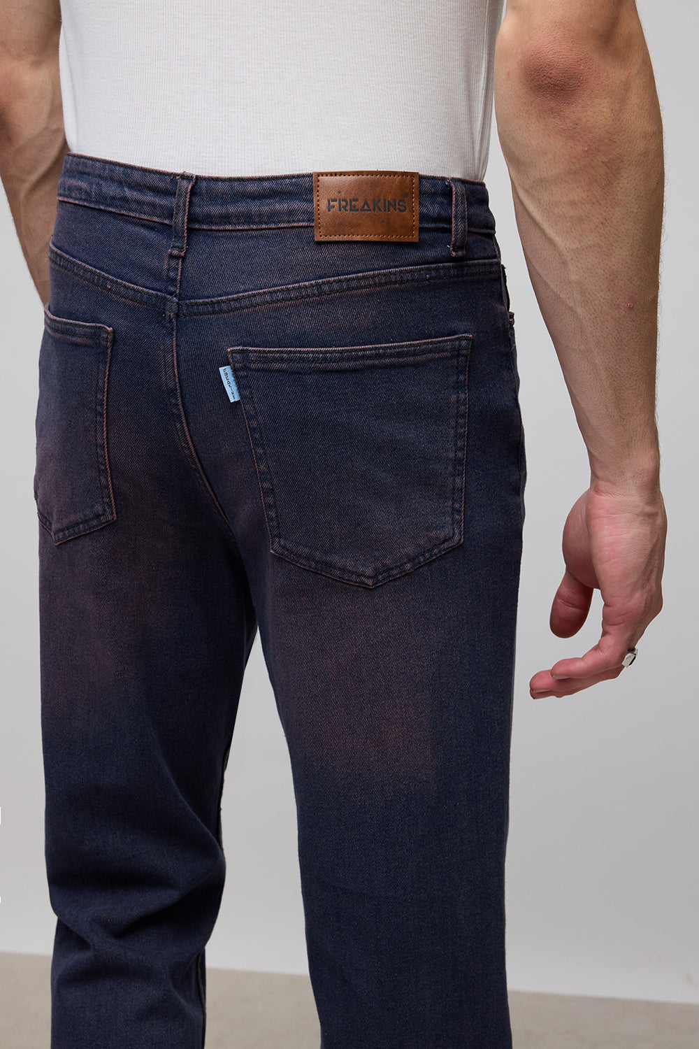 Purple Tint Men's Straight Jeans