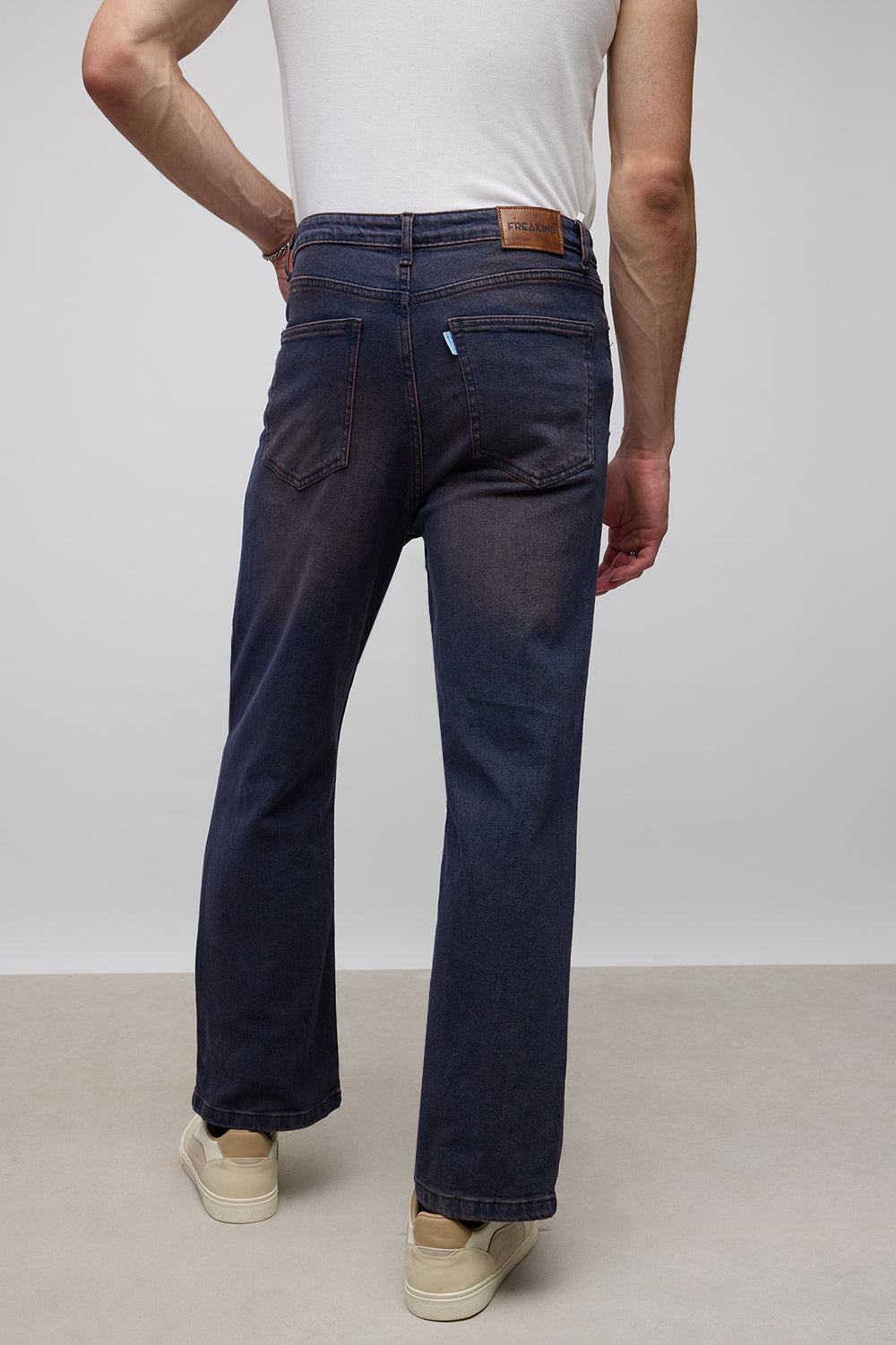 Purple Tint Men's Straight Jeans