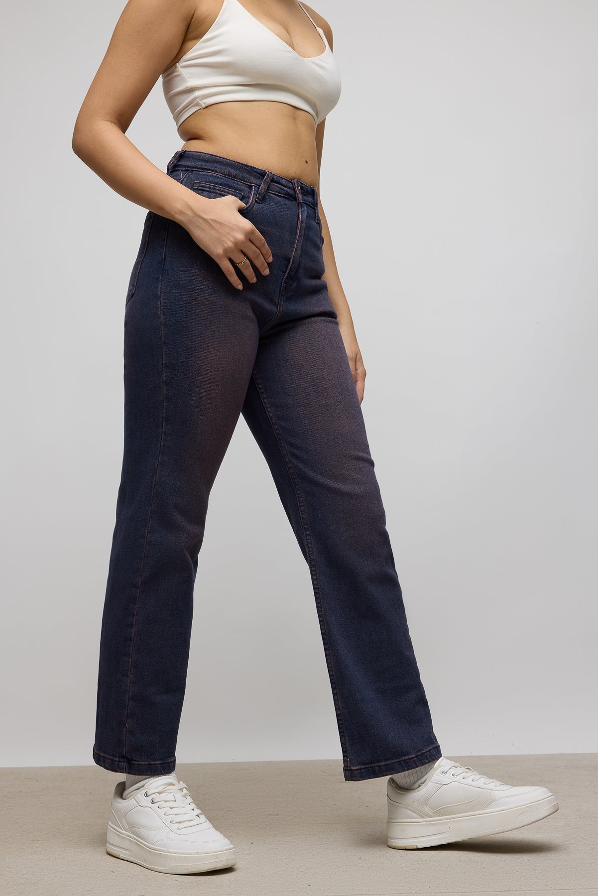 Tint Mint Women's Slim Straight Jeans