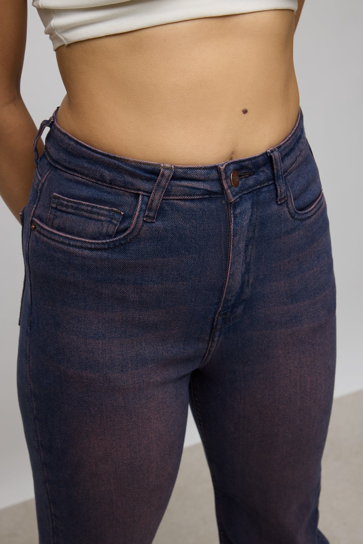 Tint Mint Women's Slim Straight Jeans
