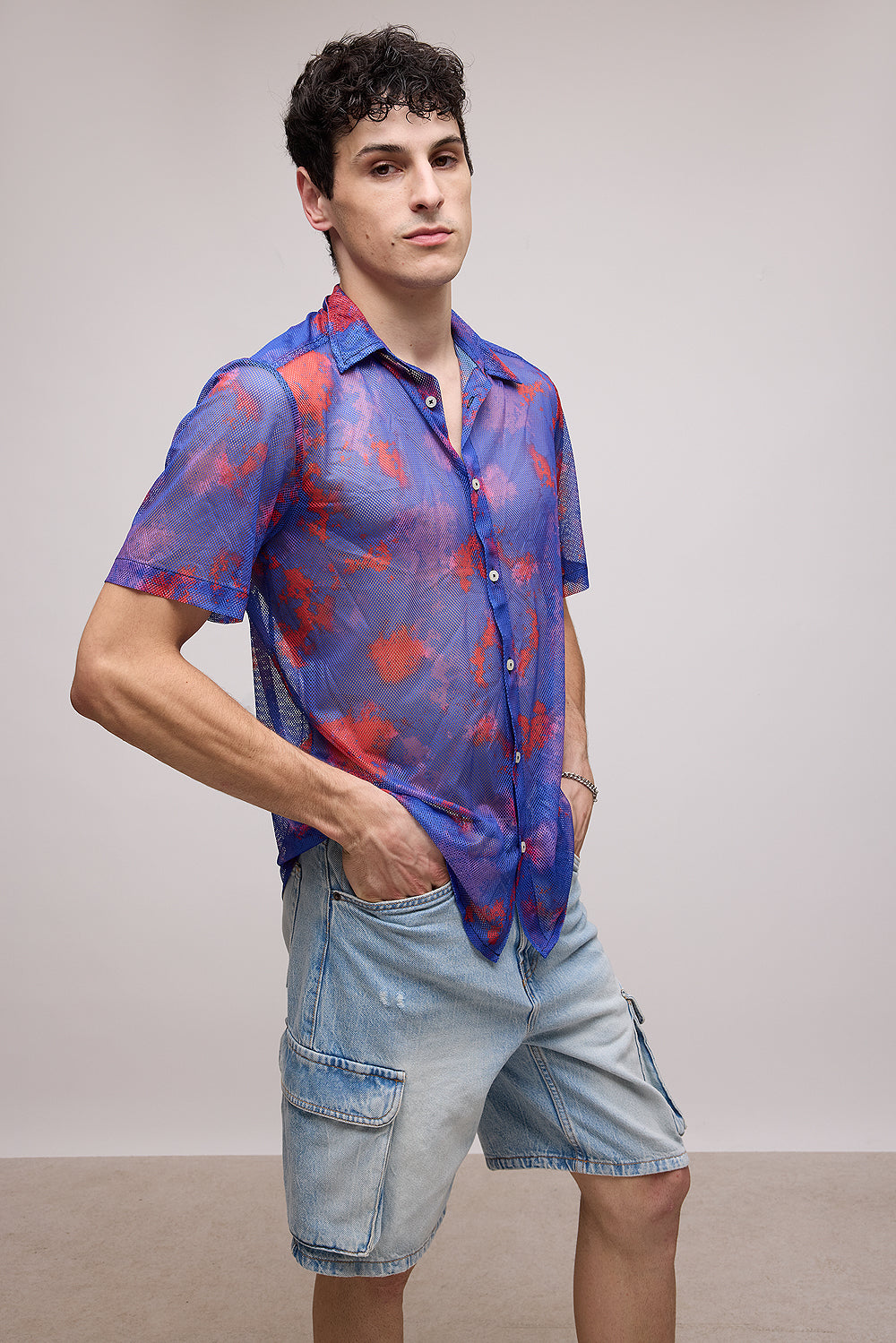 Woke Men's Mesh Shirt