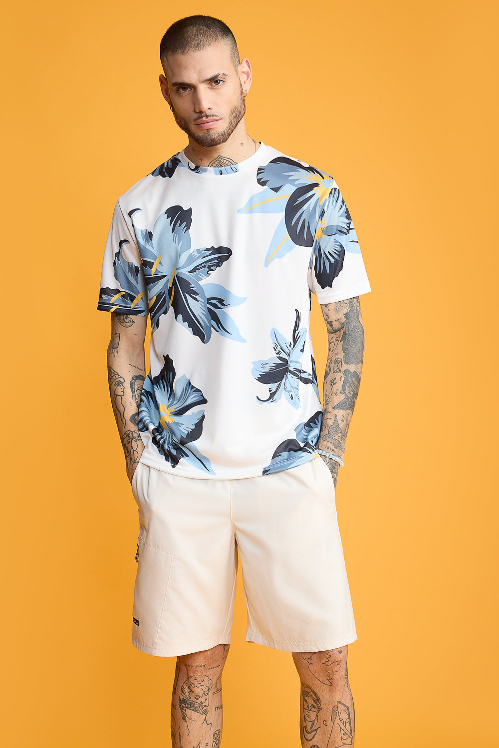 Printed Men's T-Shirt- Elixir
