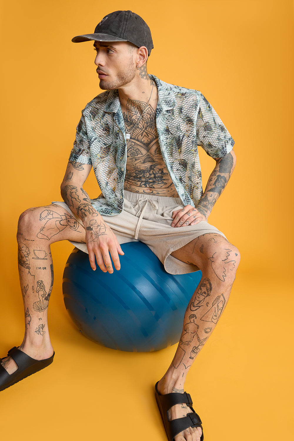 Withered Men's Mesh Shirt