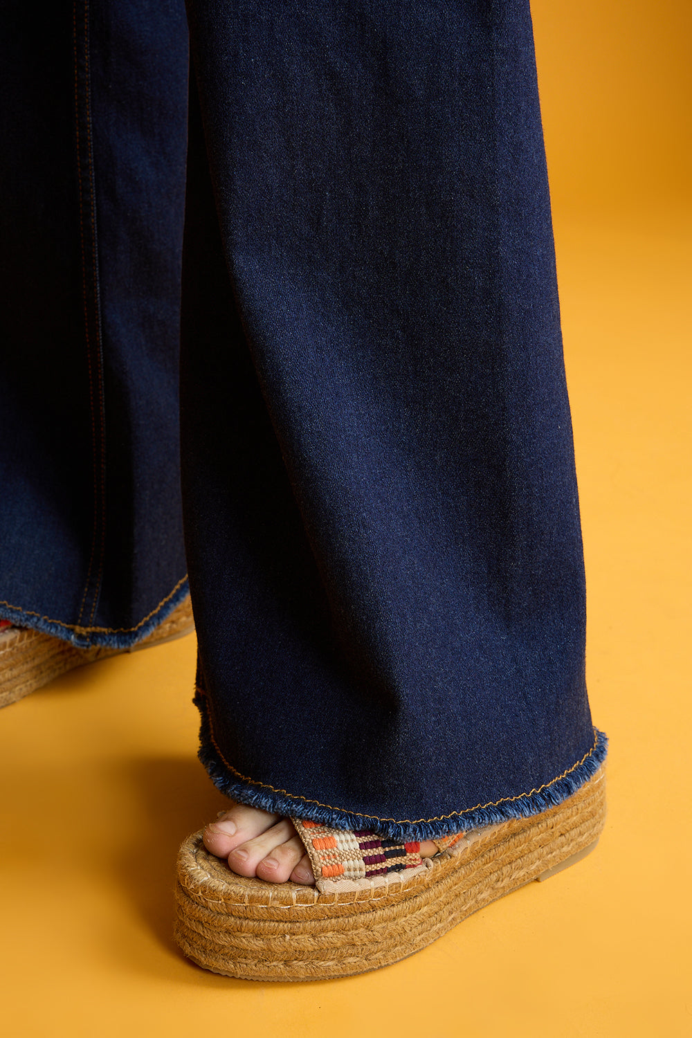 Marine Fit Raw Indigo Denims