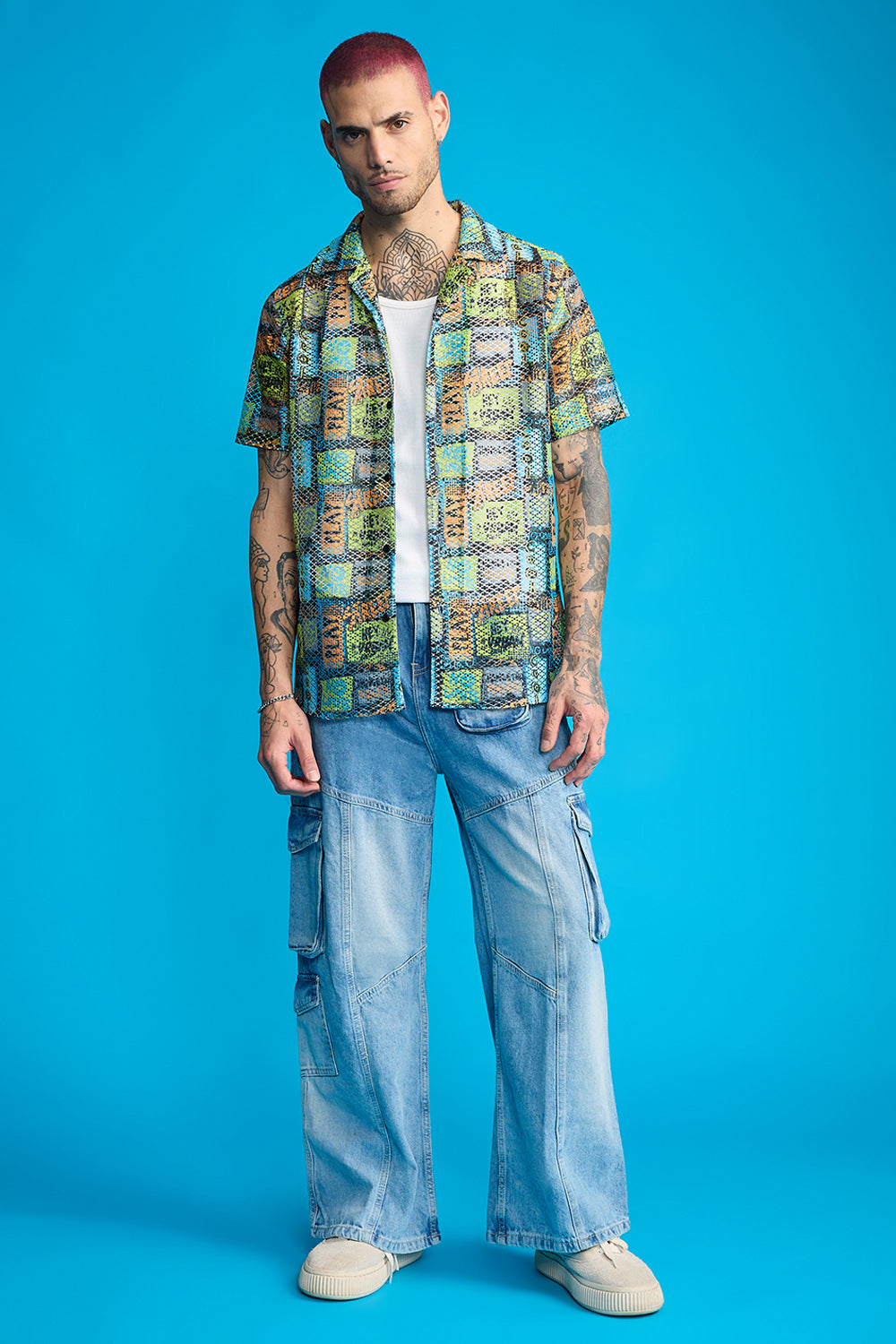 Cool Play Men's Mesh Shirt