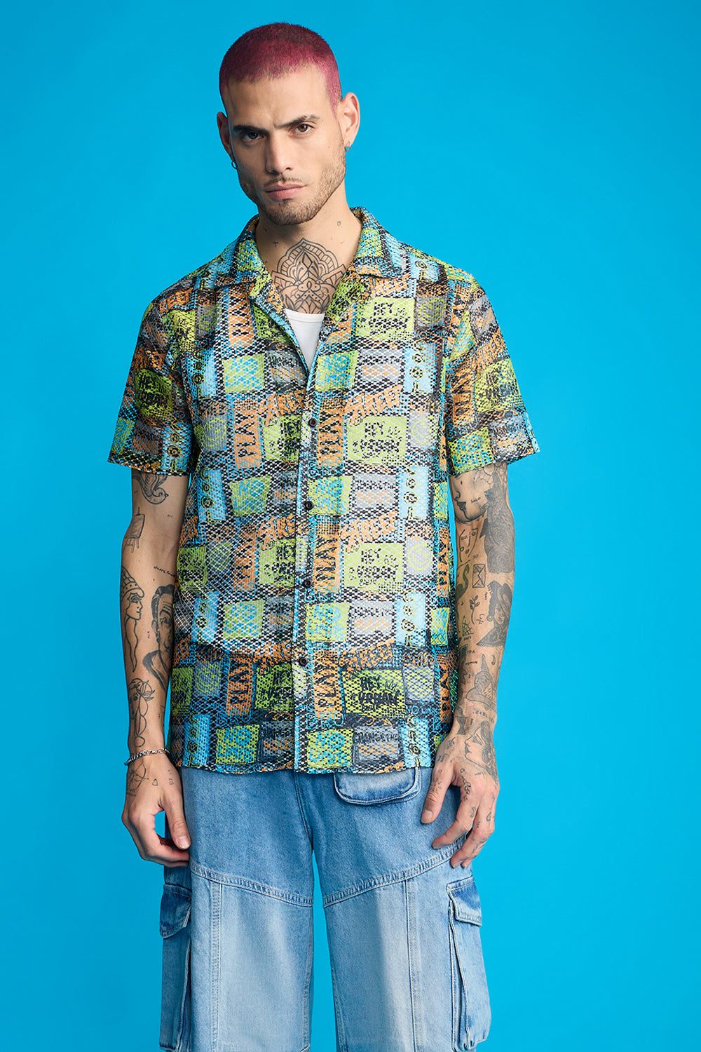 Cool Play Men's Mesh Shirt