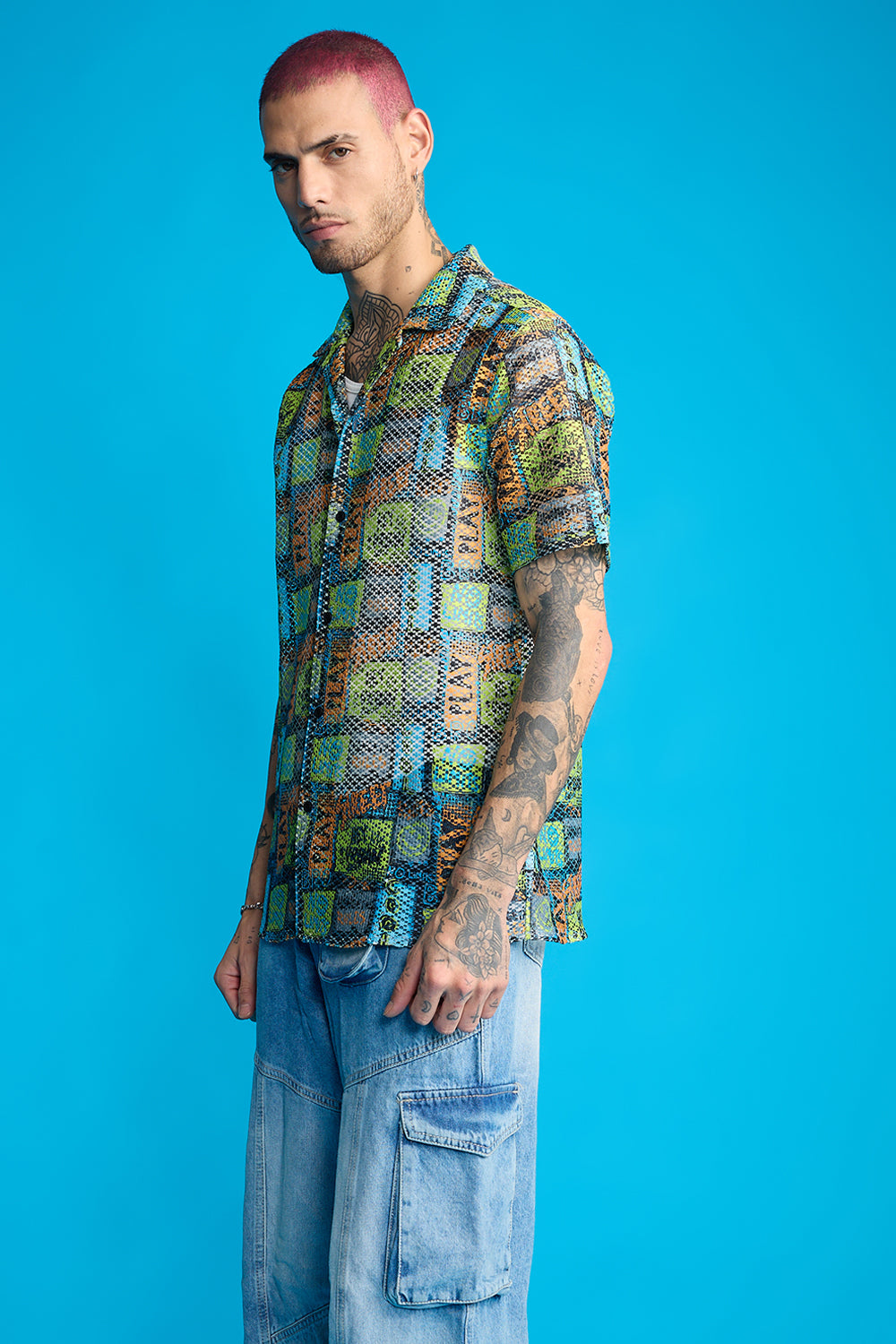 Cool Play Men's Mesh Shirt