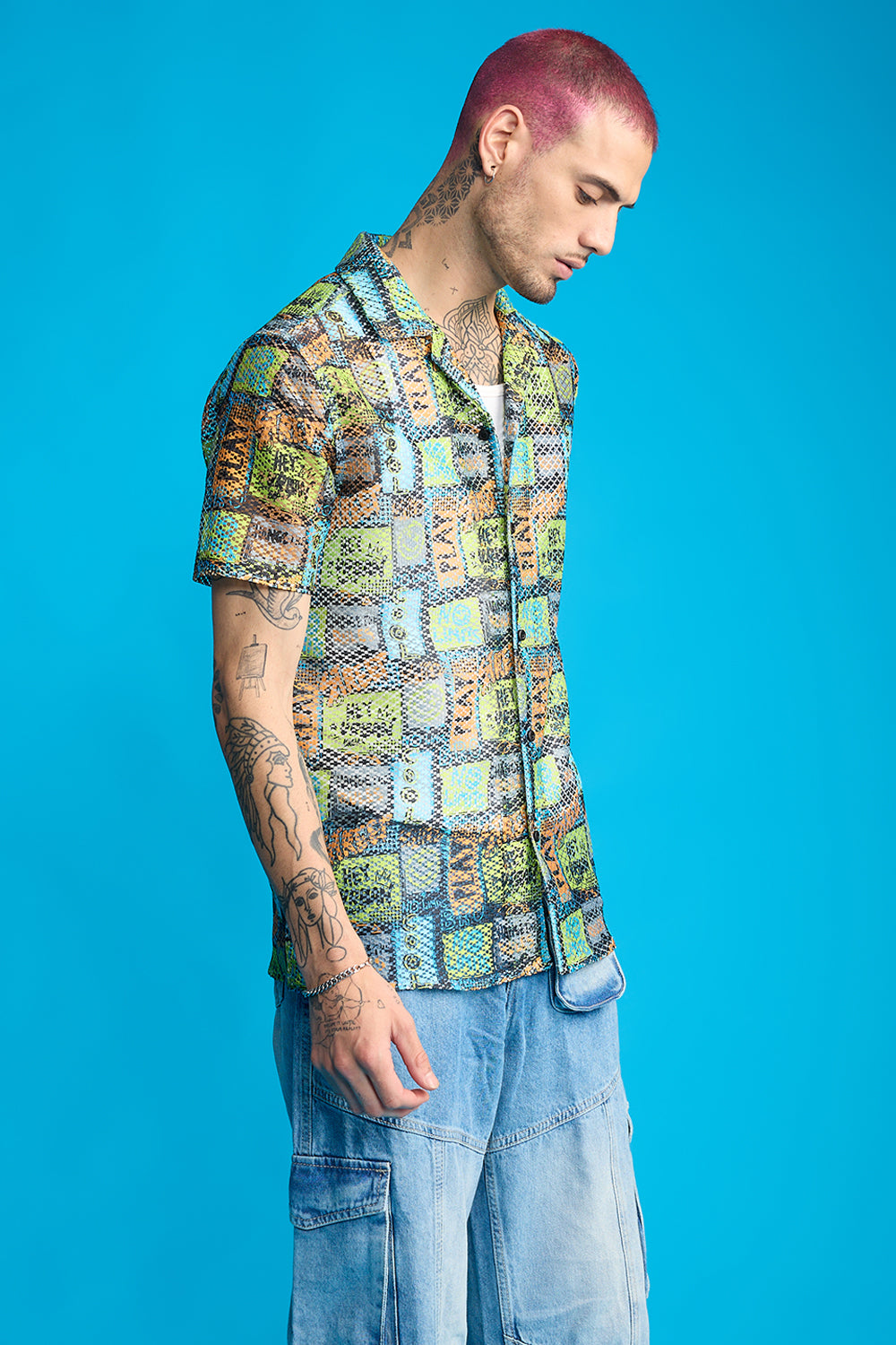 Cool Play Men's Mesh Shirt