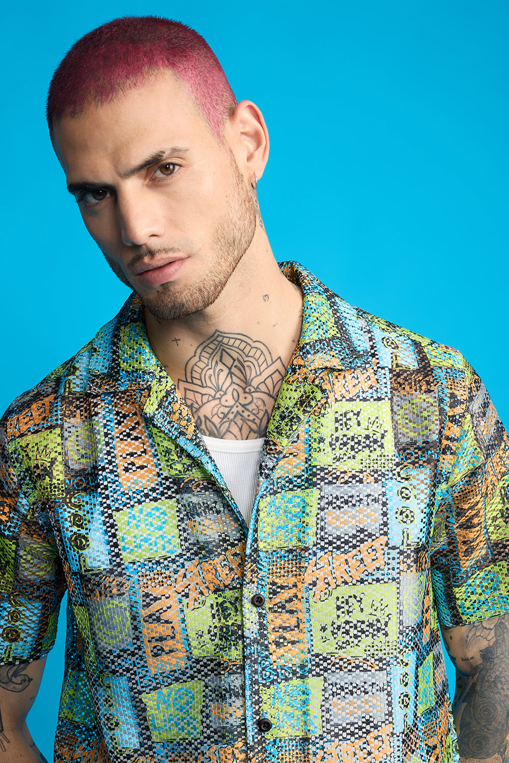 Cool Play Men's Mesh Shirt