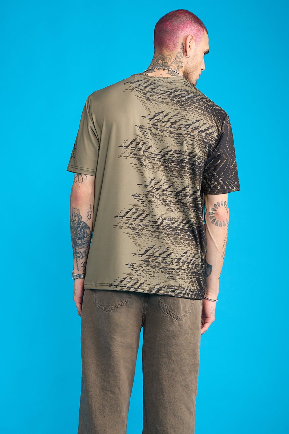 Printed Men's T-Shirt- Forward