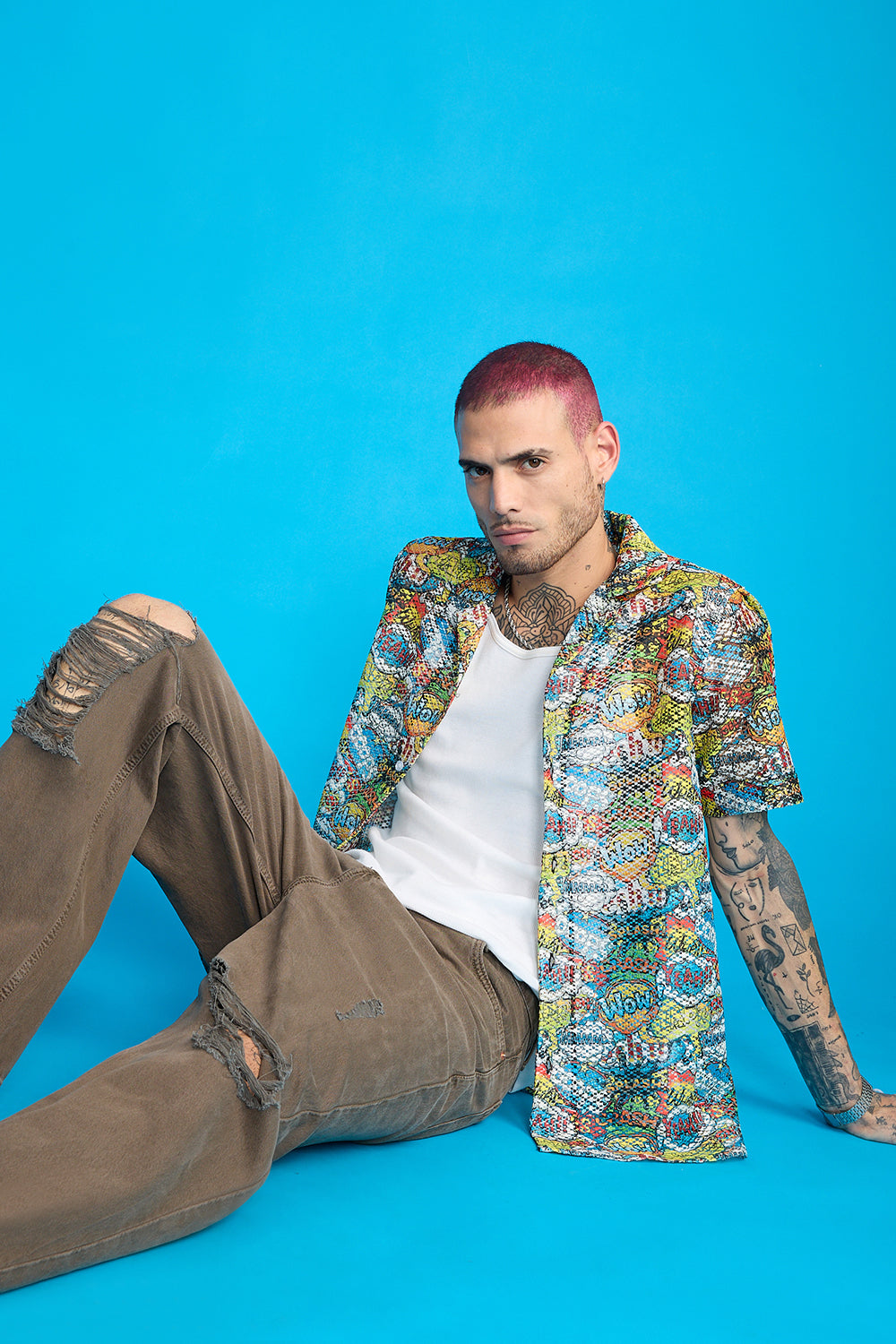 Comicon Men's Mesh Shirt