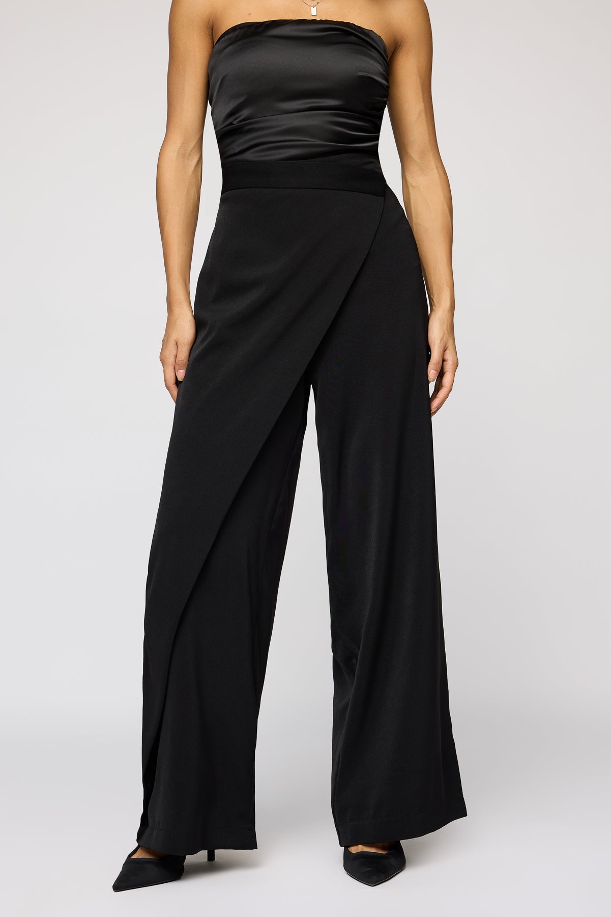Black Swan Pareo Women's Straight Korean Pants