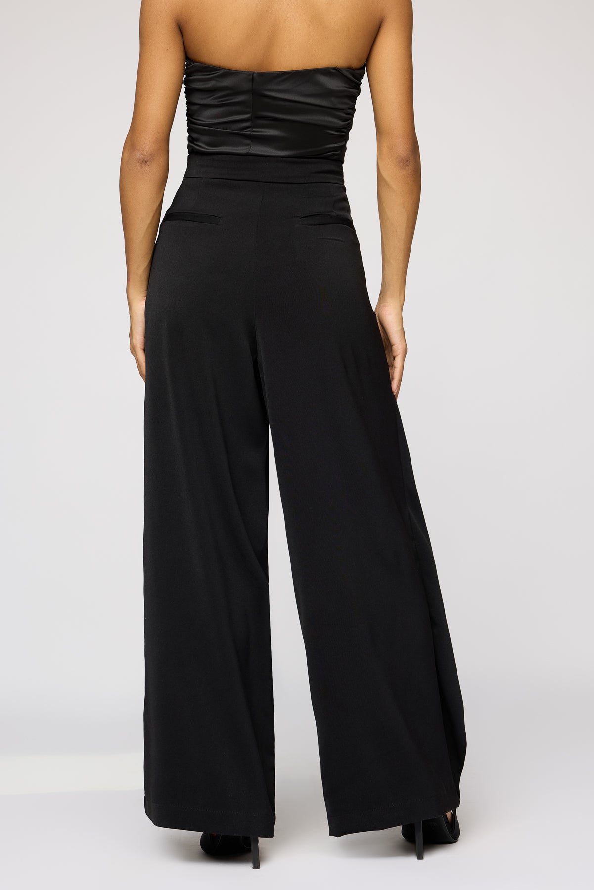 Black Swan Pareo Women's Straight Korean Pants