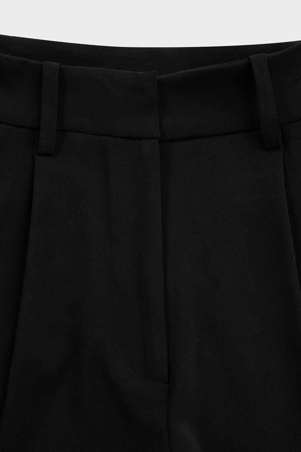 Still Black Adjustable Women's Wide Korean Pants