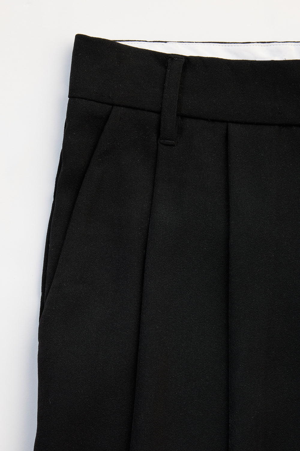 Silken Black Women's Baggy Wide Korean Pants