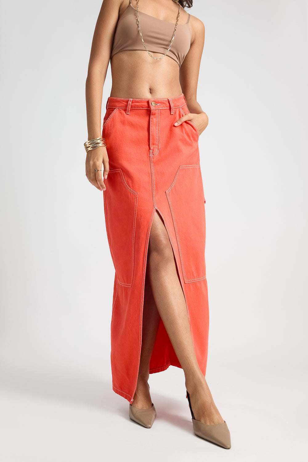 【HI FI FNK】(W) Rit Skirt Pants HI FI FNK(ハイファイファンク) パンツ・ボトムス(メンズ