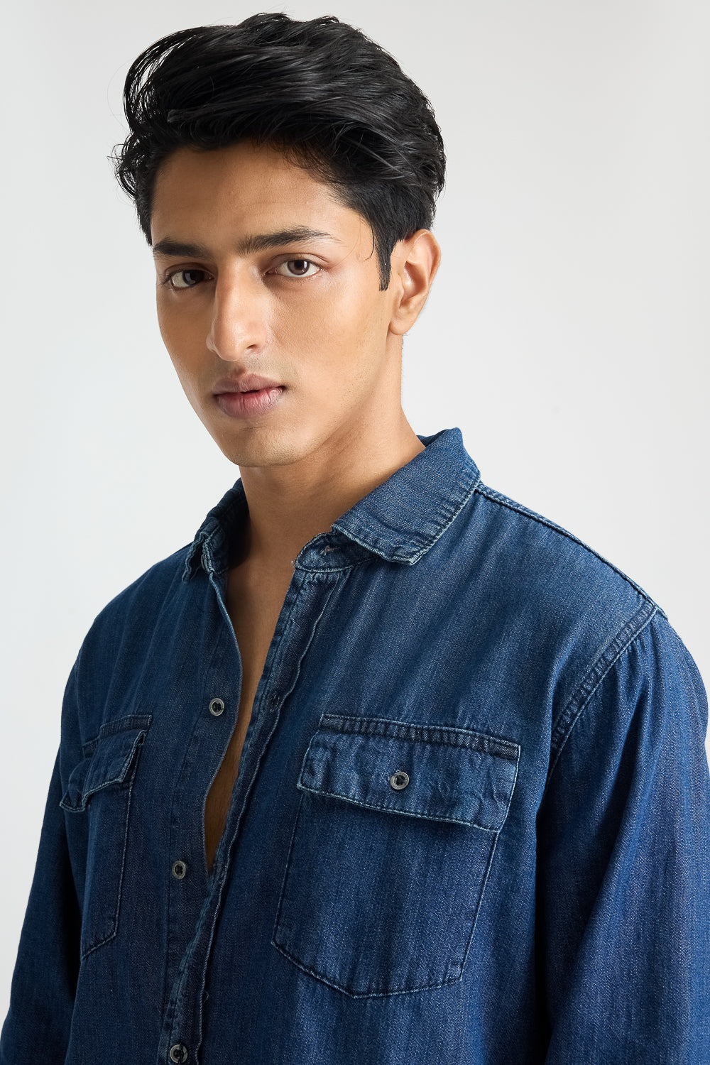 Full Sleeves Classic Denim Men's Shirt