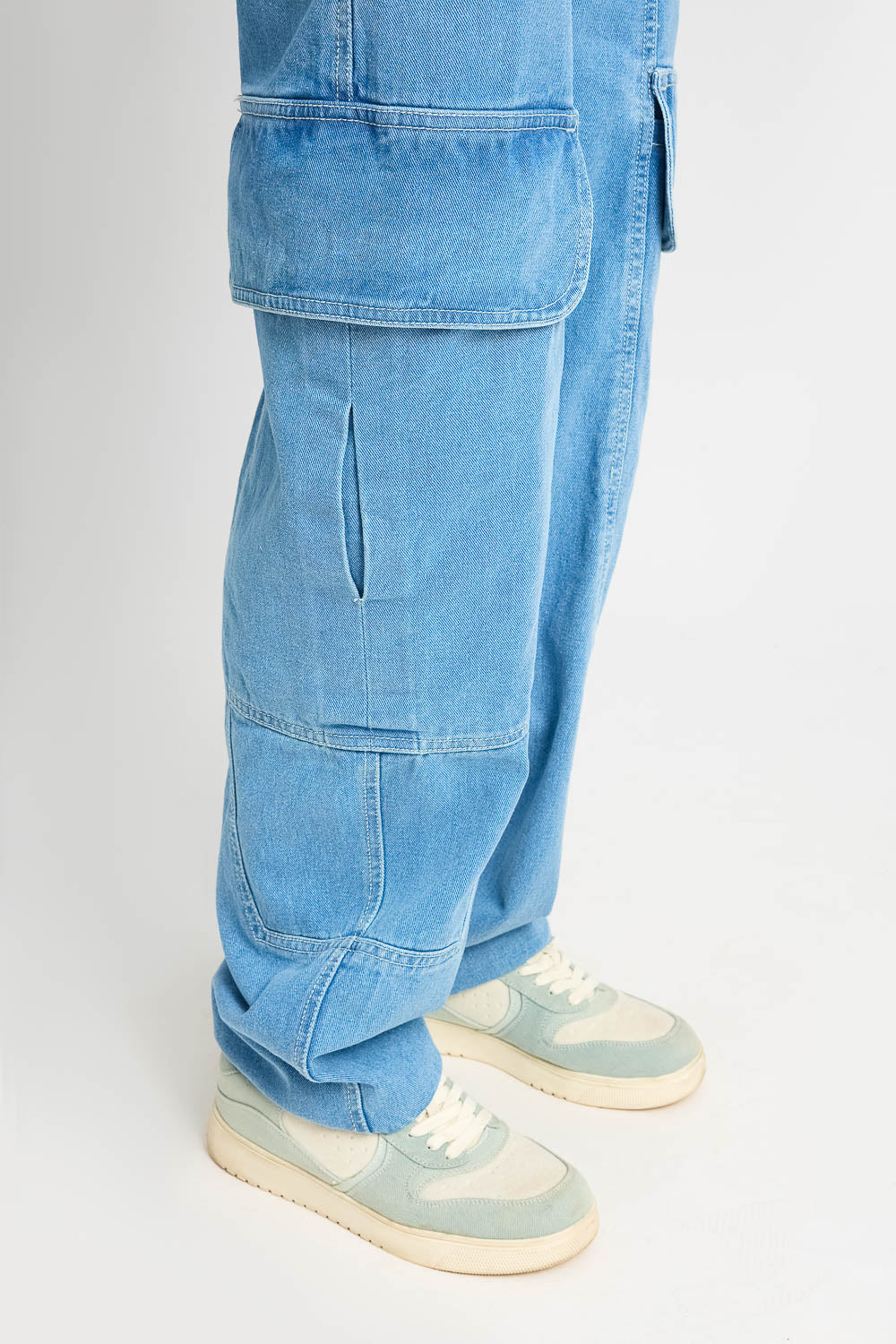 Ice Blue Men's Relaxed Cut Jeans