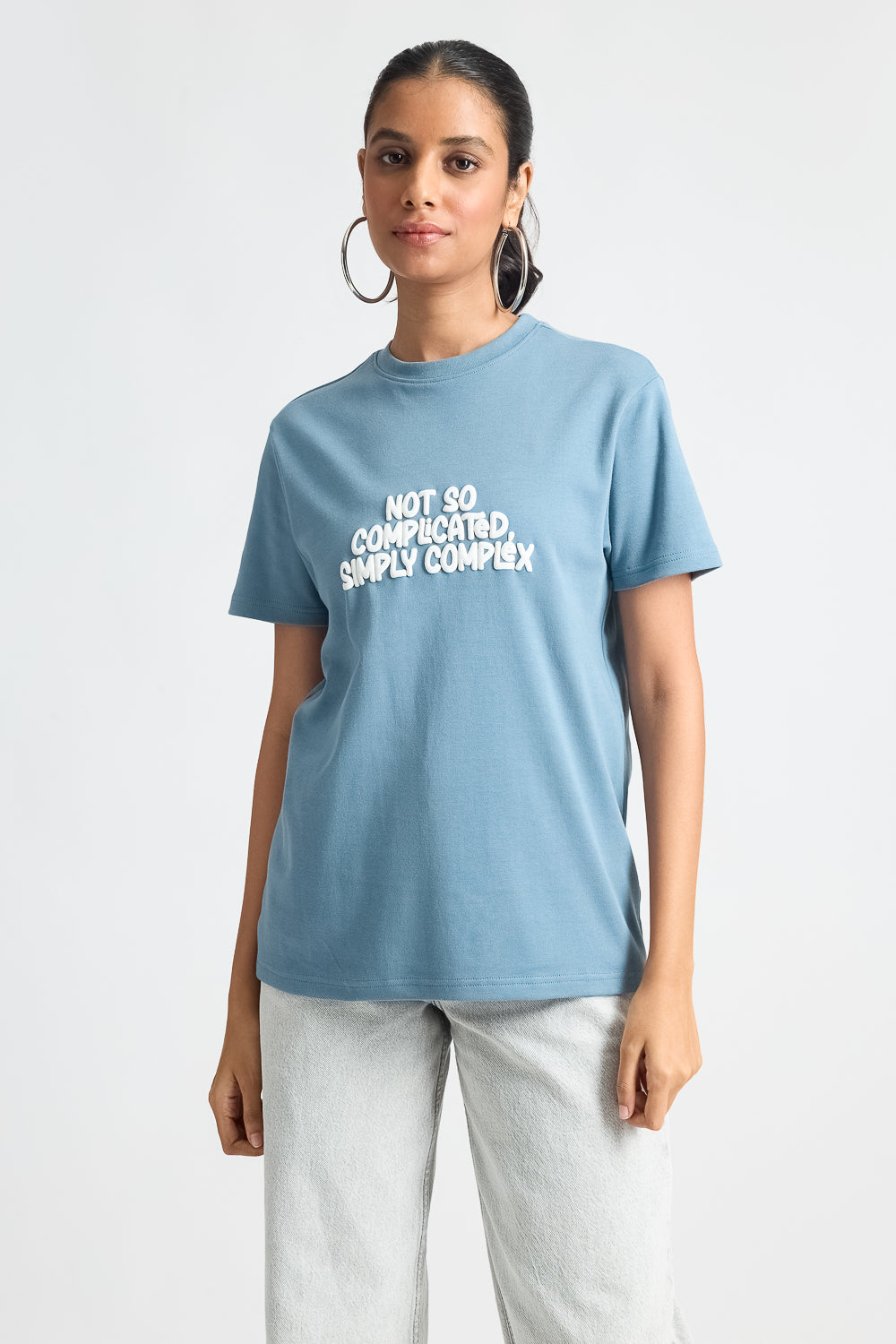 Blue Not So Complicated Tee