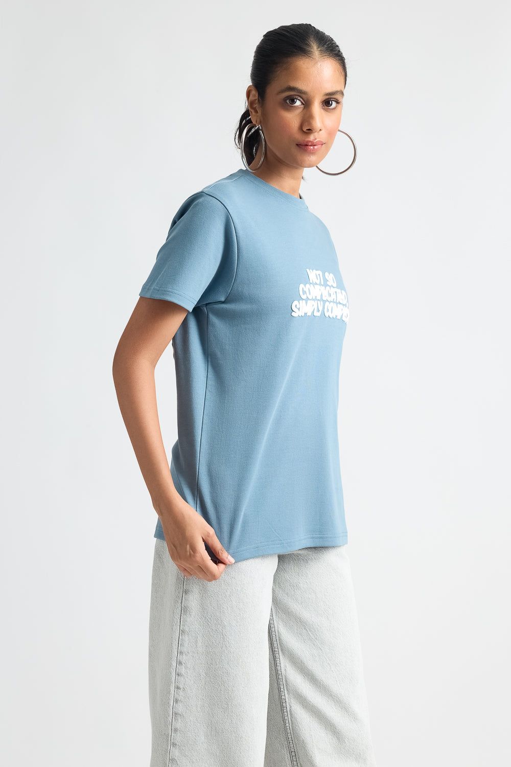 Blue Not So Complicated Tee