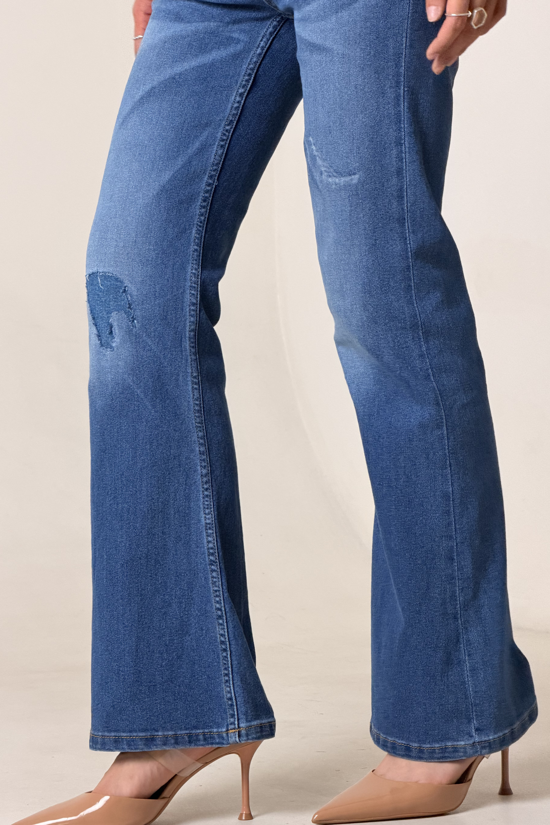 Patch Me Up Bootcut Jeans