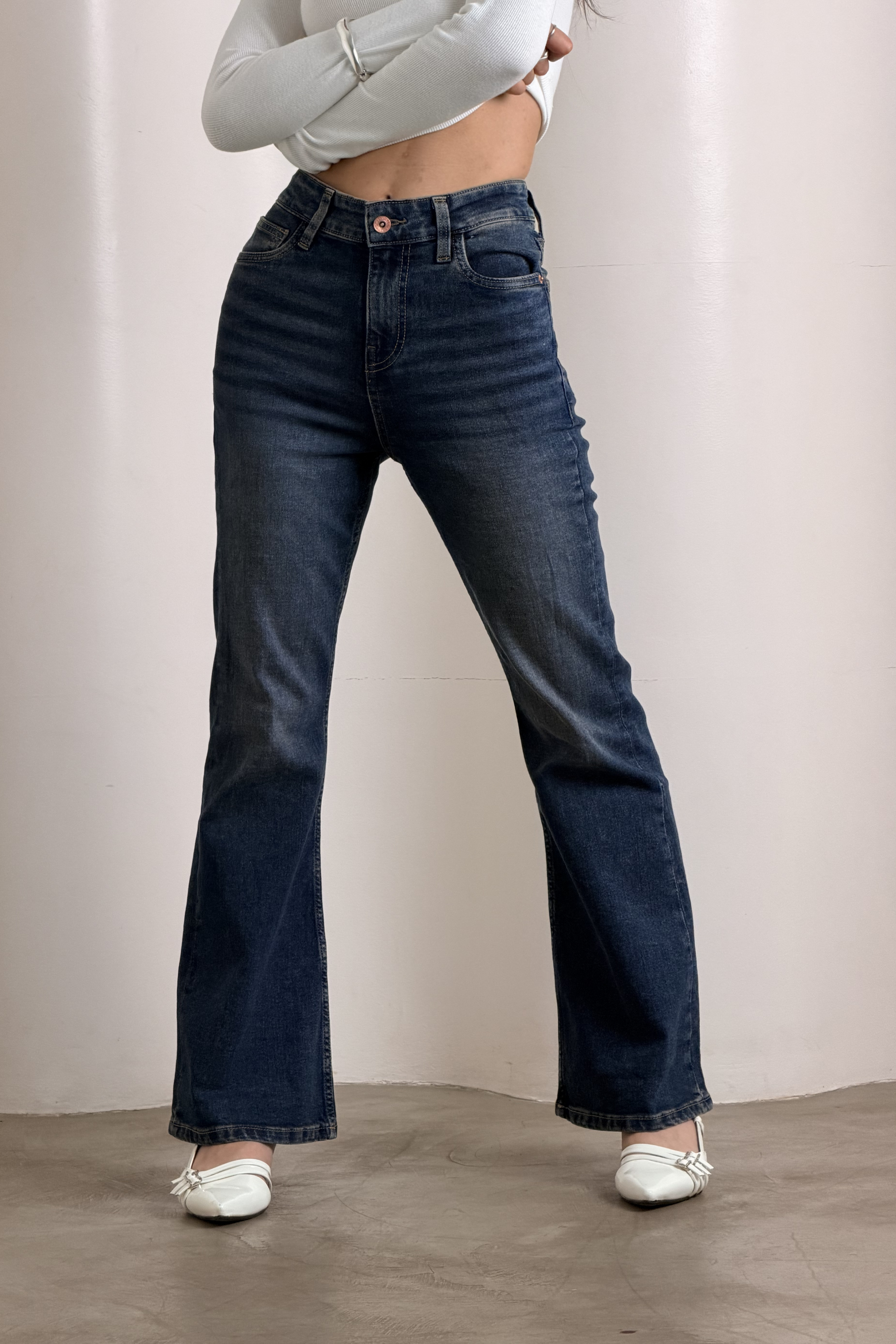 Stateside Grunge Bootcut Jeans