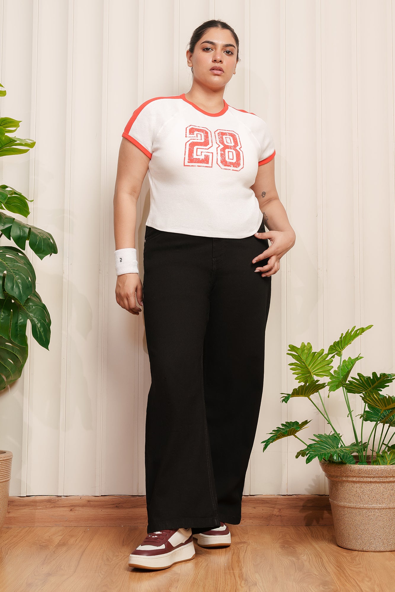 Curve BeastMode Black Straight Jeans