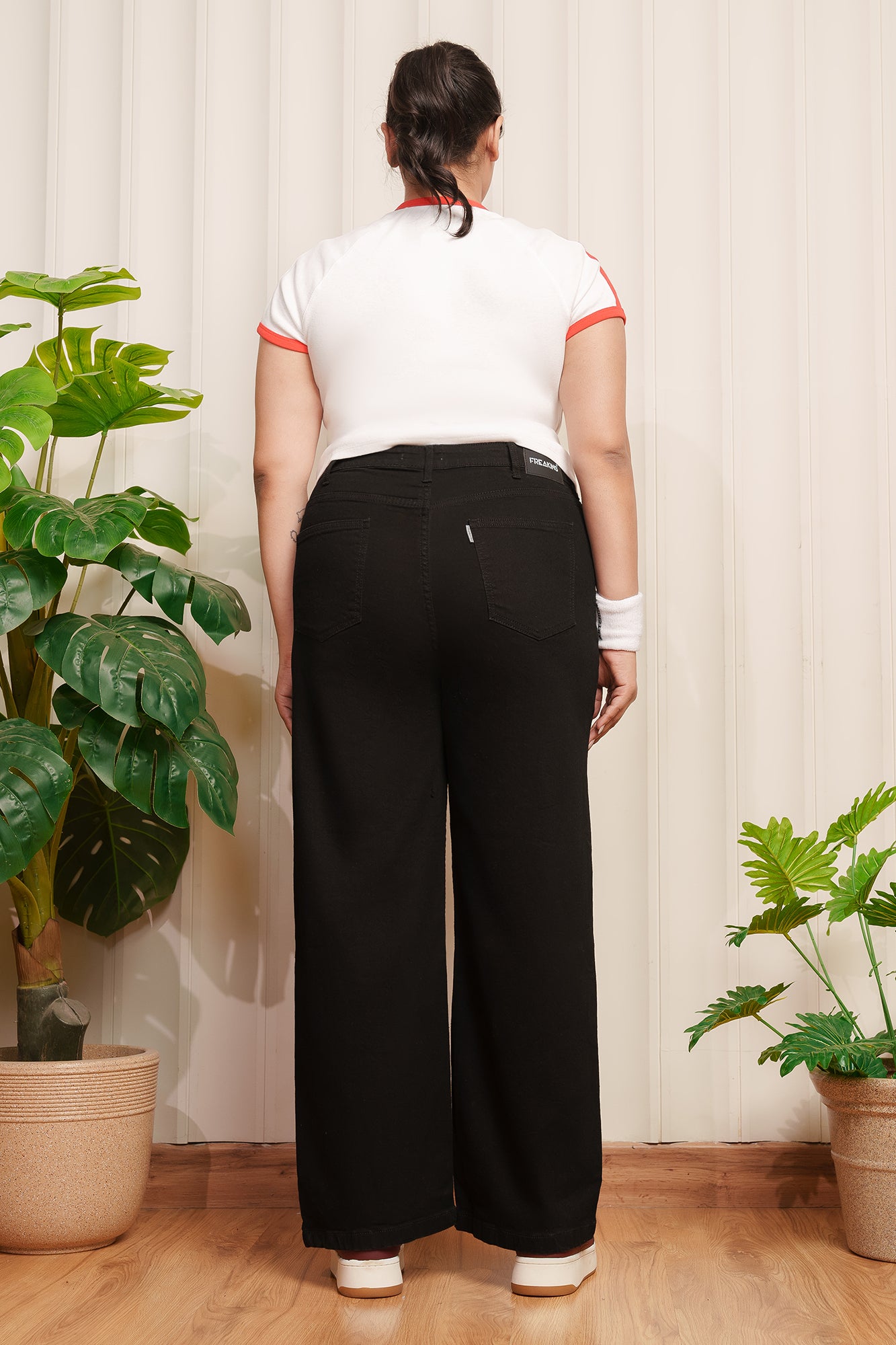 Curve BeastMode Black Straight Jeans
