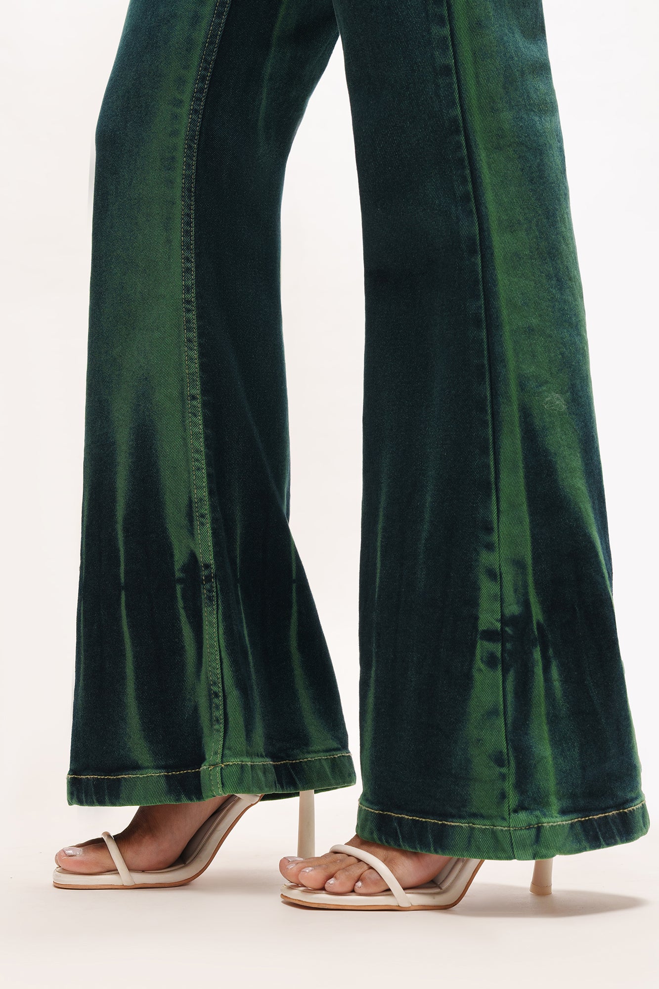 Emerald Cascade Women's Bootcut Jeans