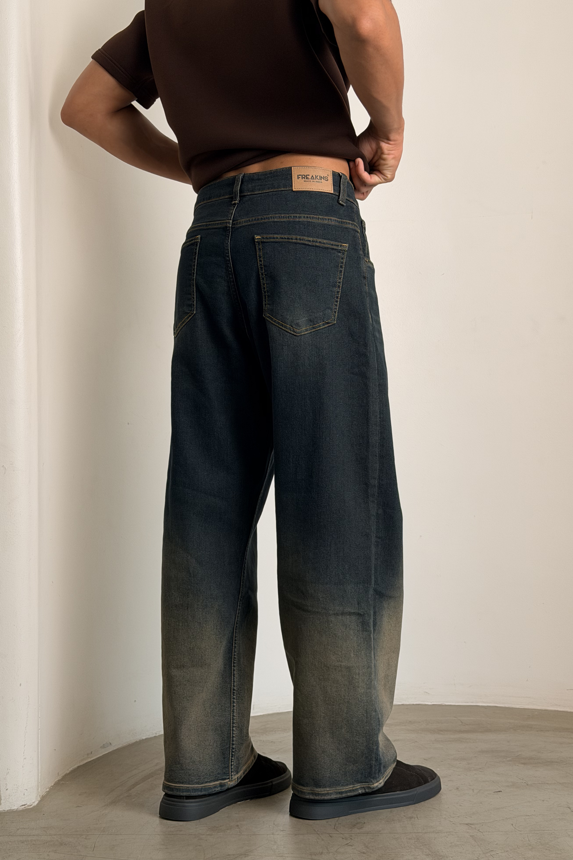 Floor is Lava Baggy Jeans