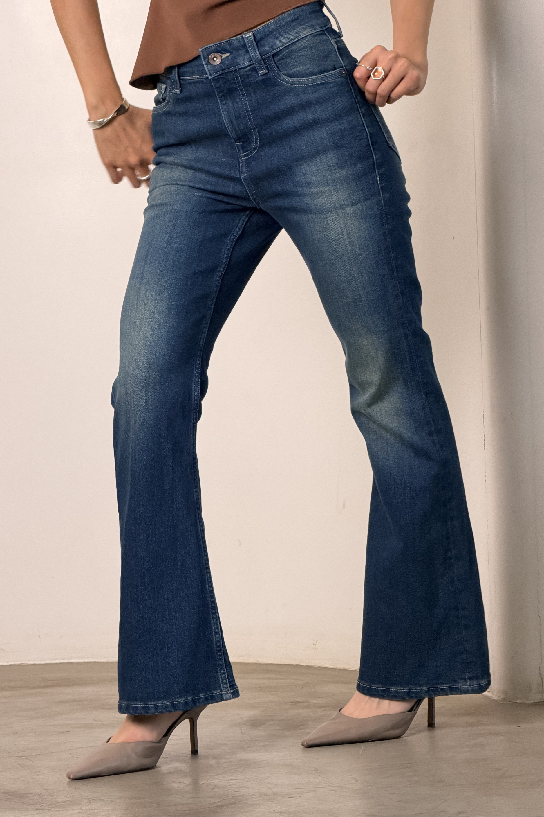 LA Baddie Bootcut Jeans