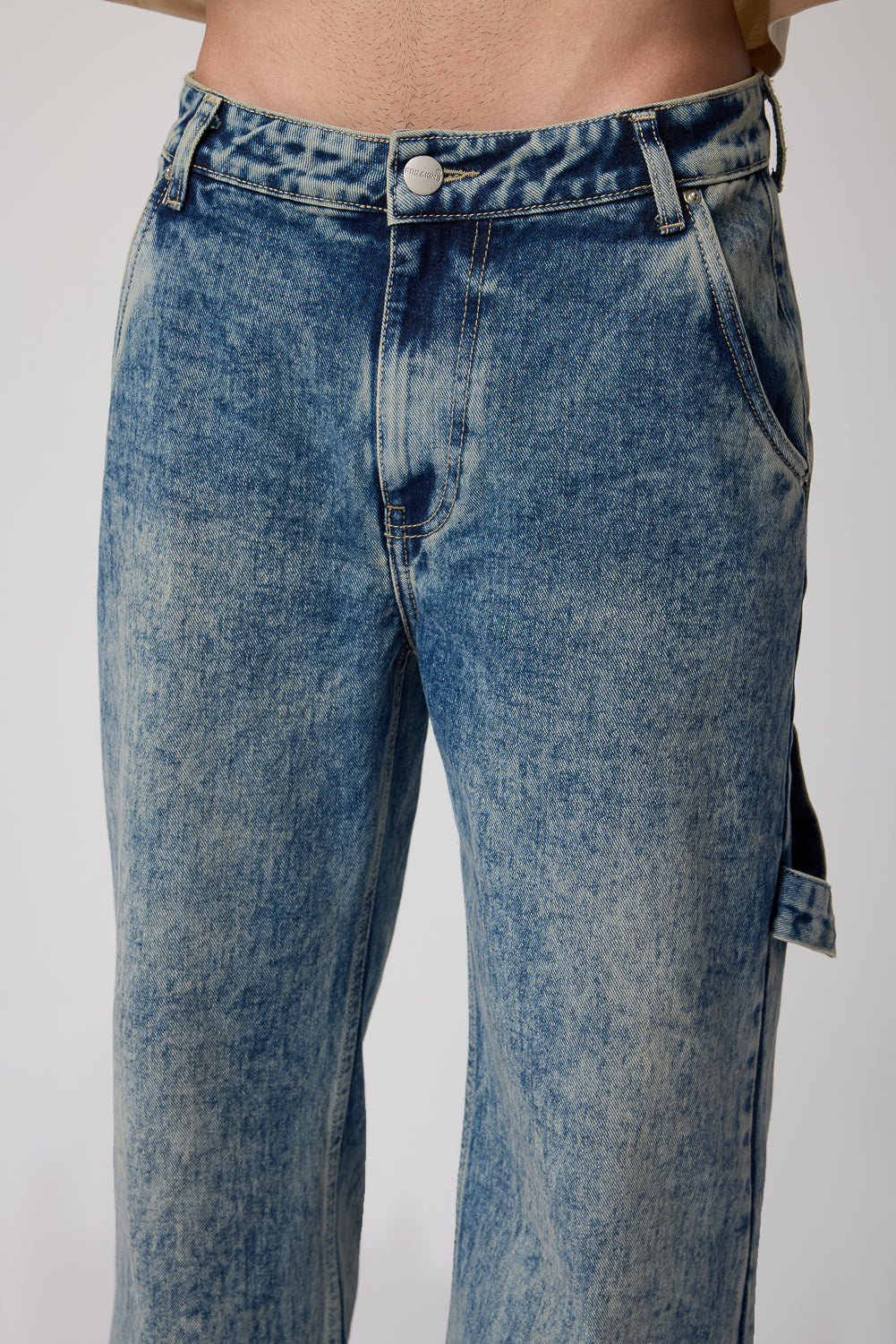 Nexus Blue Relaxed Men's Carpenter Jeans