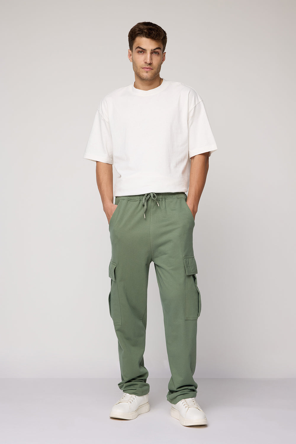 Sage green jogger sale