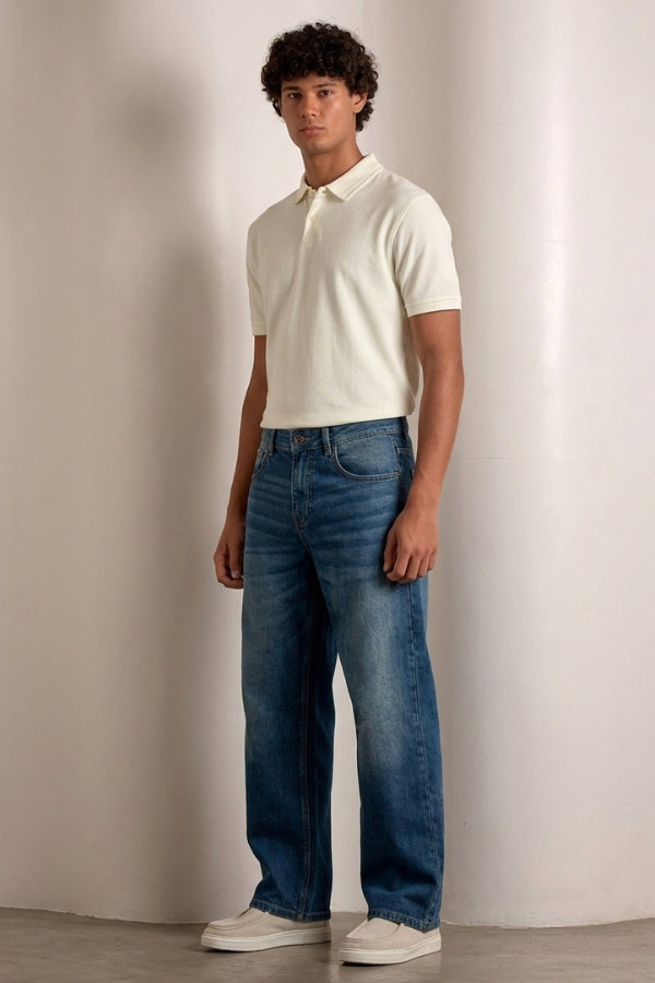 Kitty Whiskers Baggy Jeans