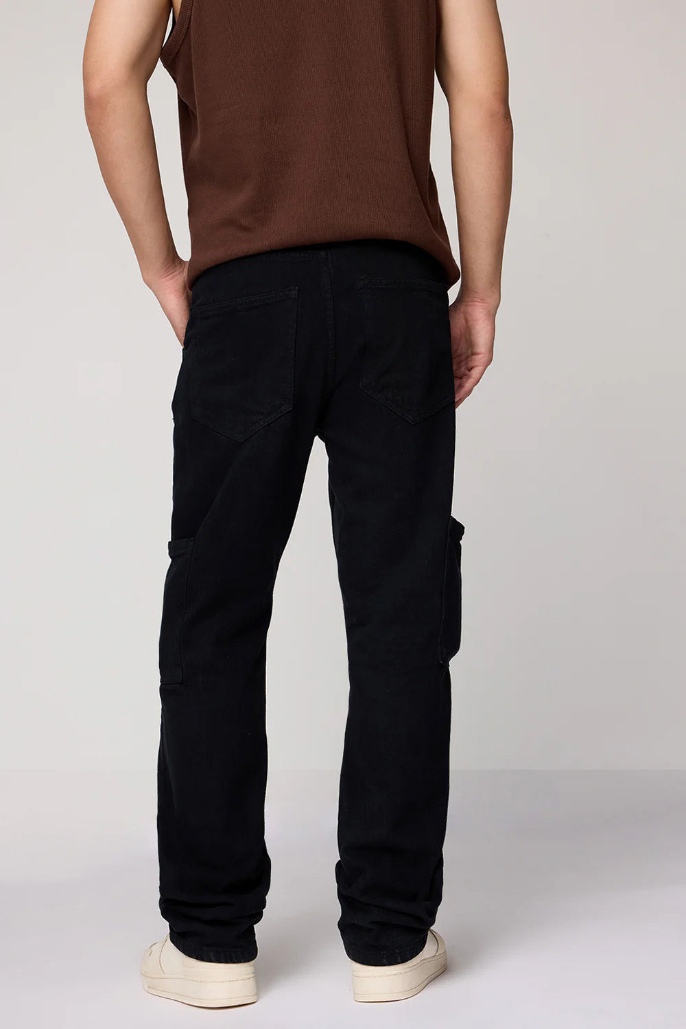 Ash Utility Men's Straight Cargo Jeans