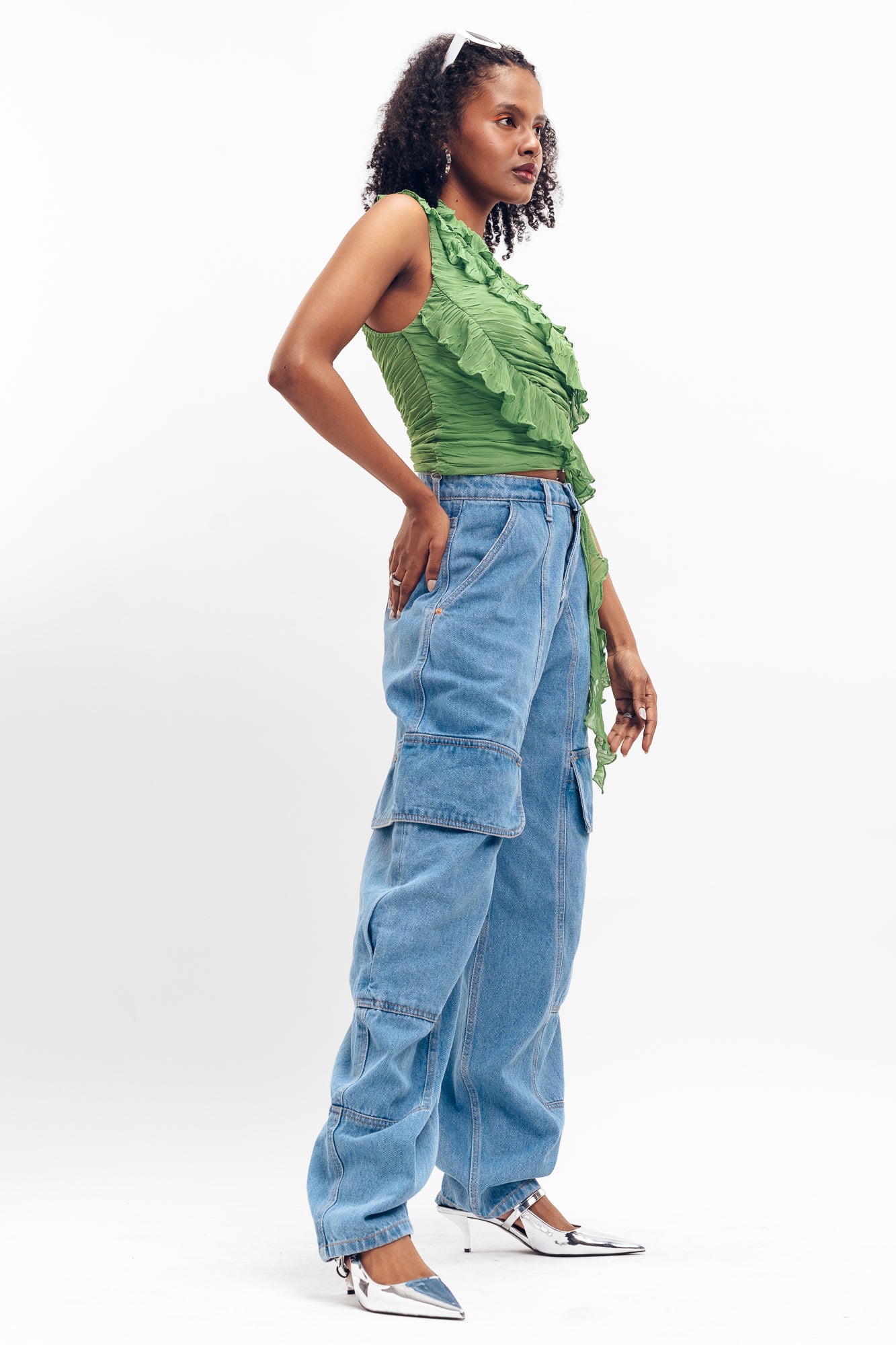 GARGANTUAN POCKET CARGO JEANS