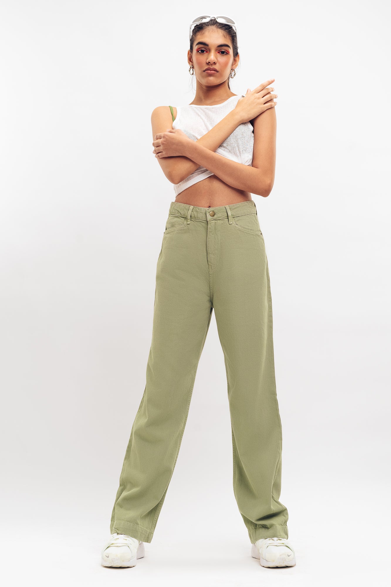 MEADOW SAGE STRAIGHT JEANS