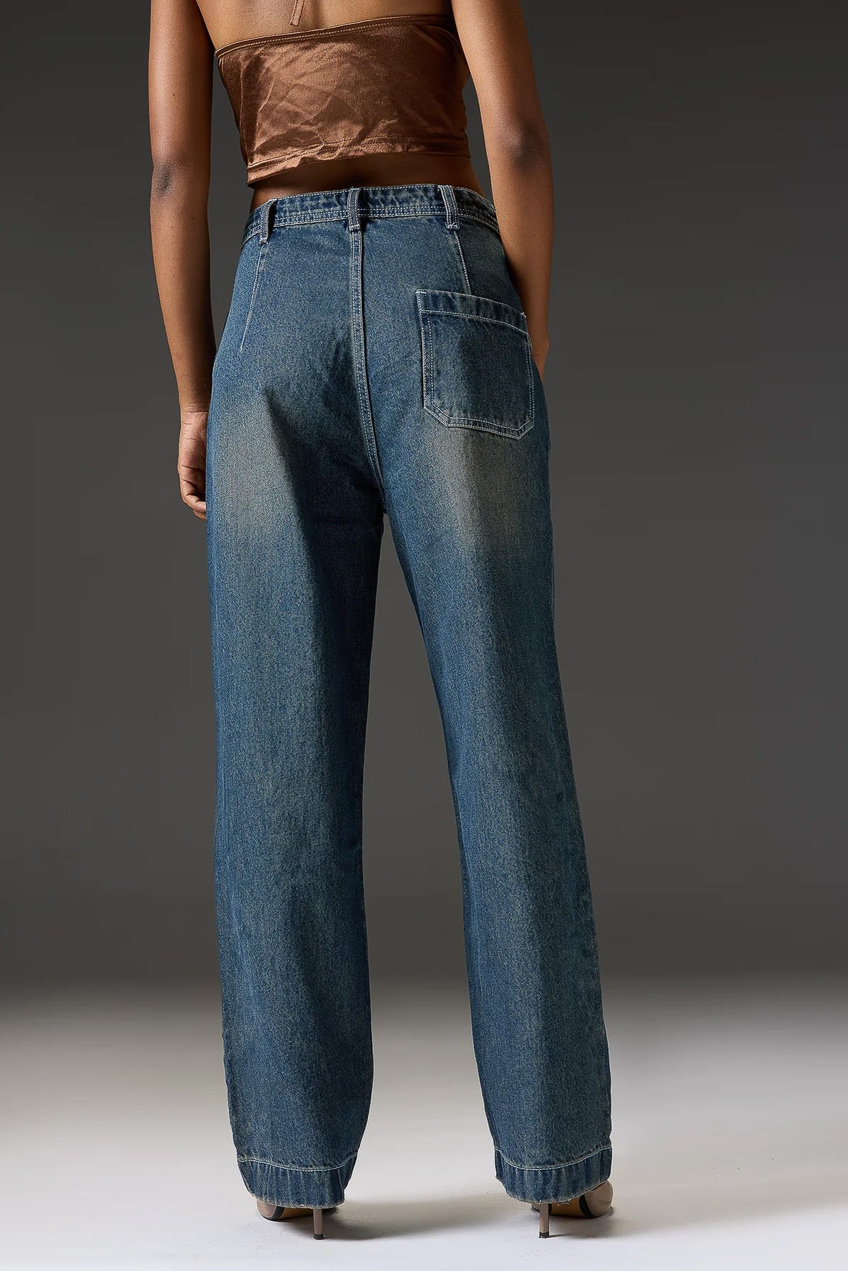 Blue Cobalt Women's Straight Jeans