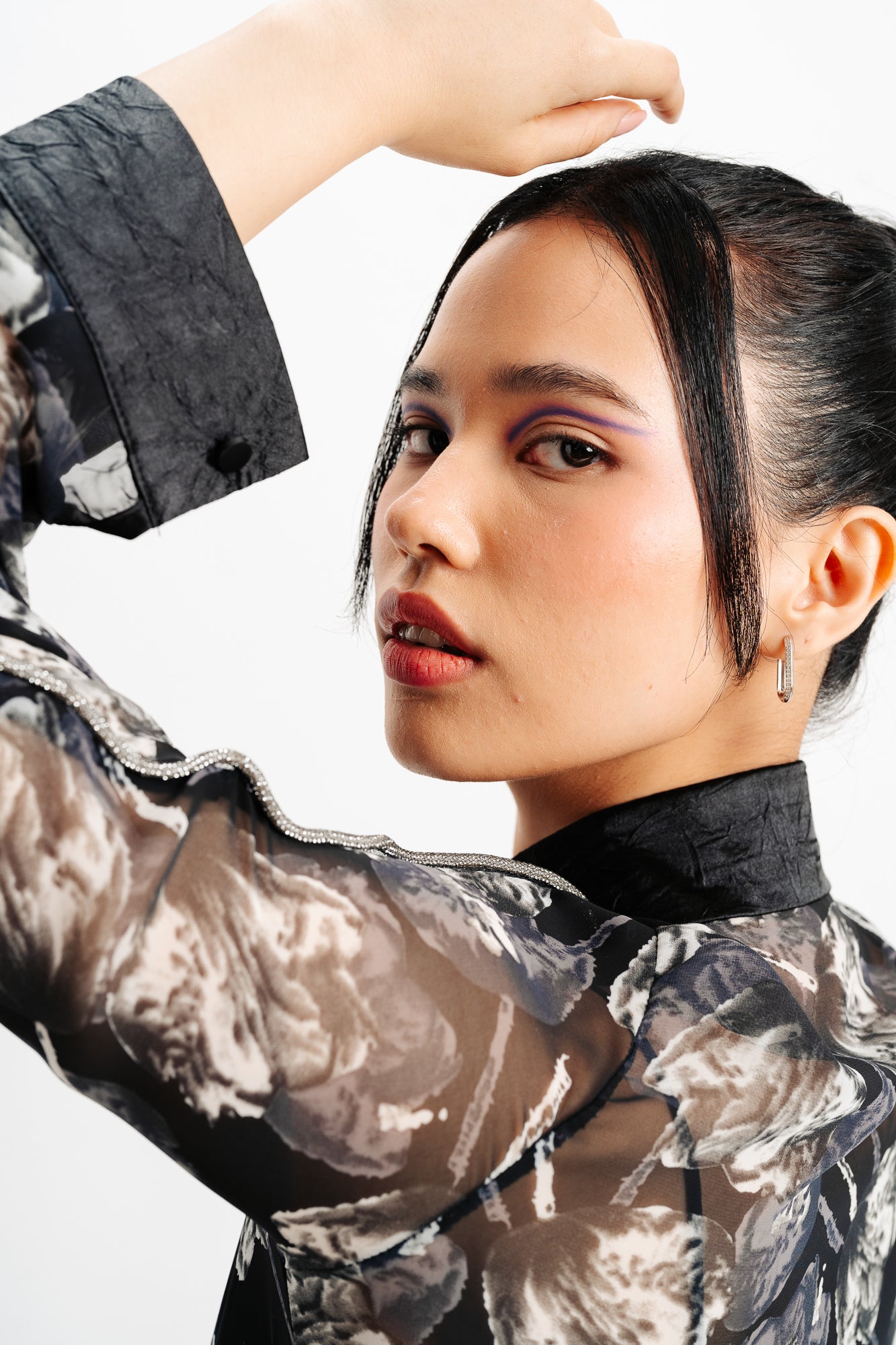 Mystic Black Sheer Shirt