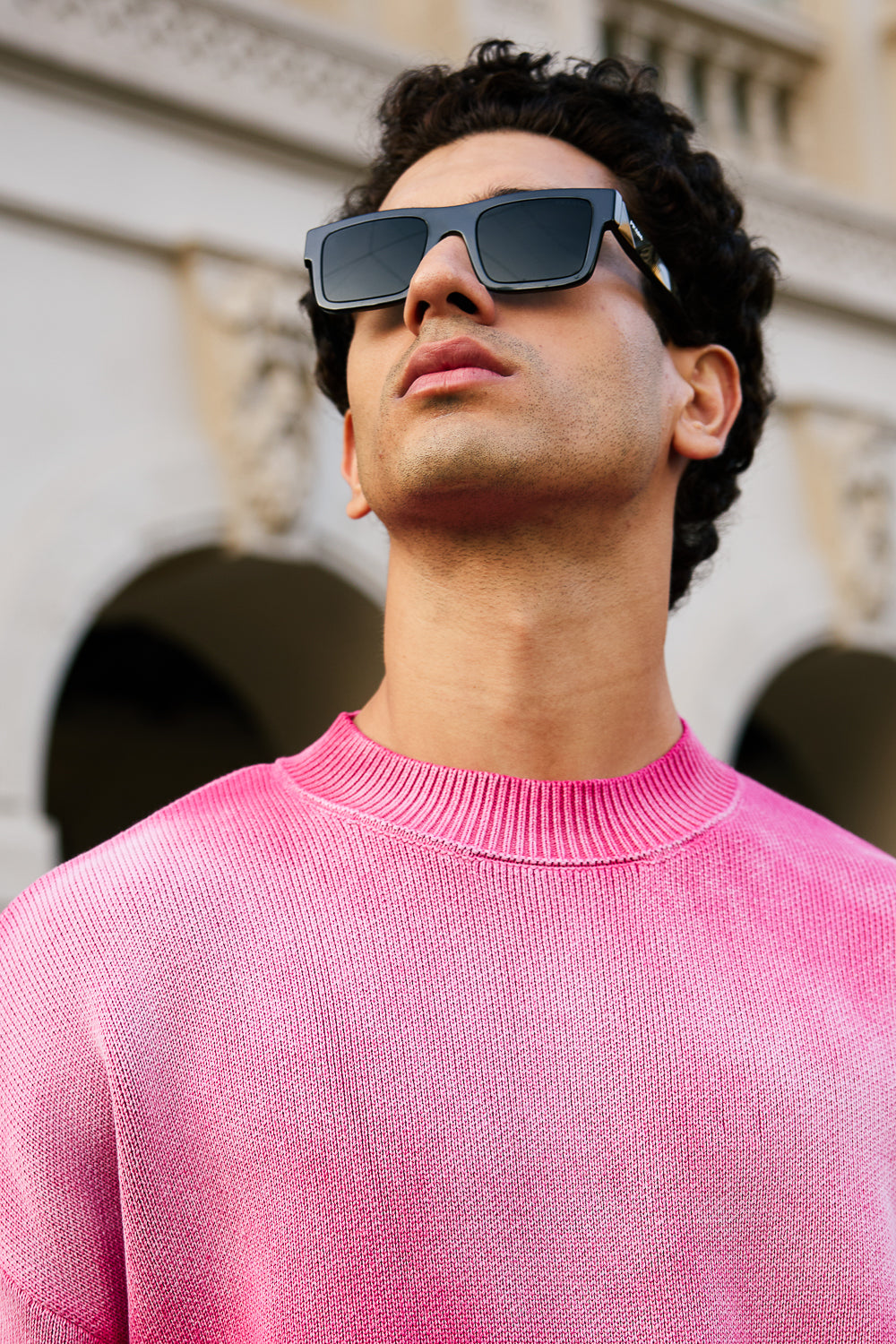 Men's Faded Pink Jumper
