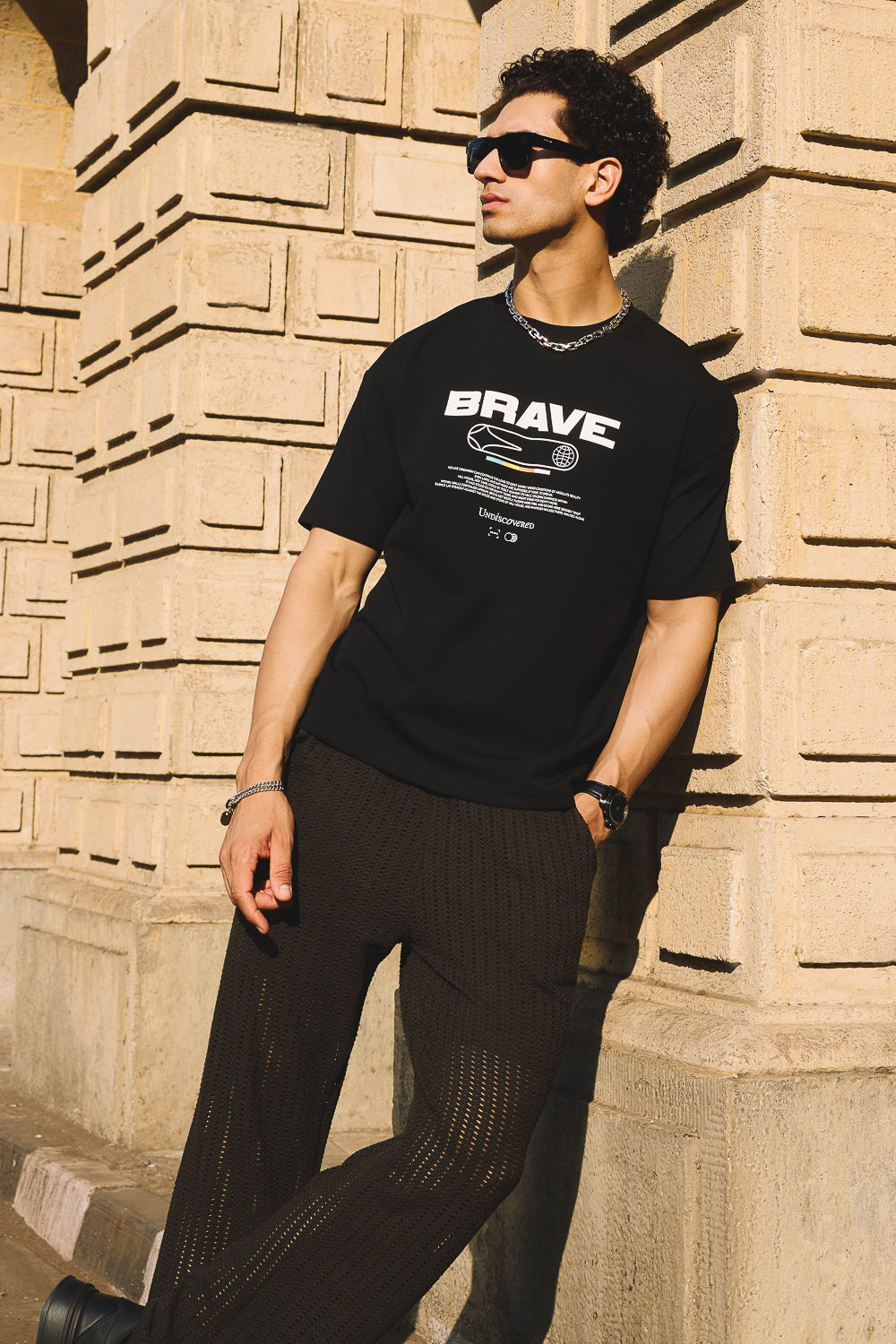 Men's Brave Black Tee
