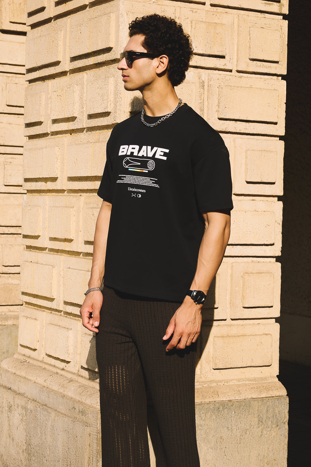 Men's Brave Black Tee