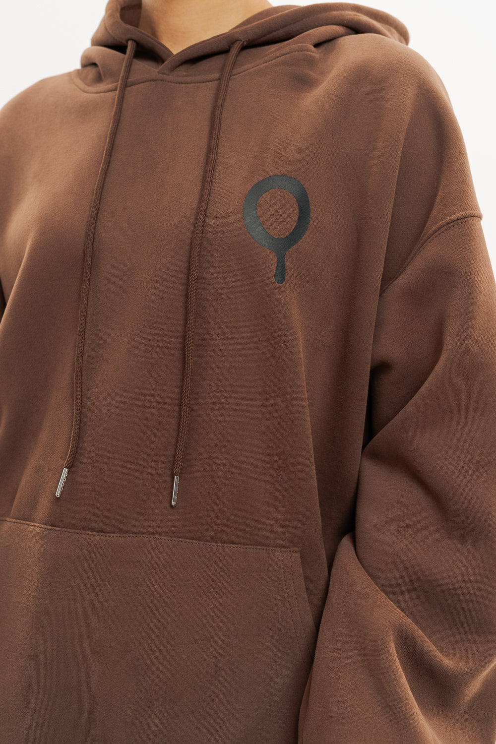 Mickey 3D Hoodie In Brown