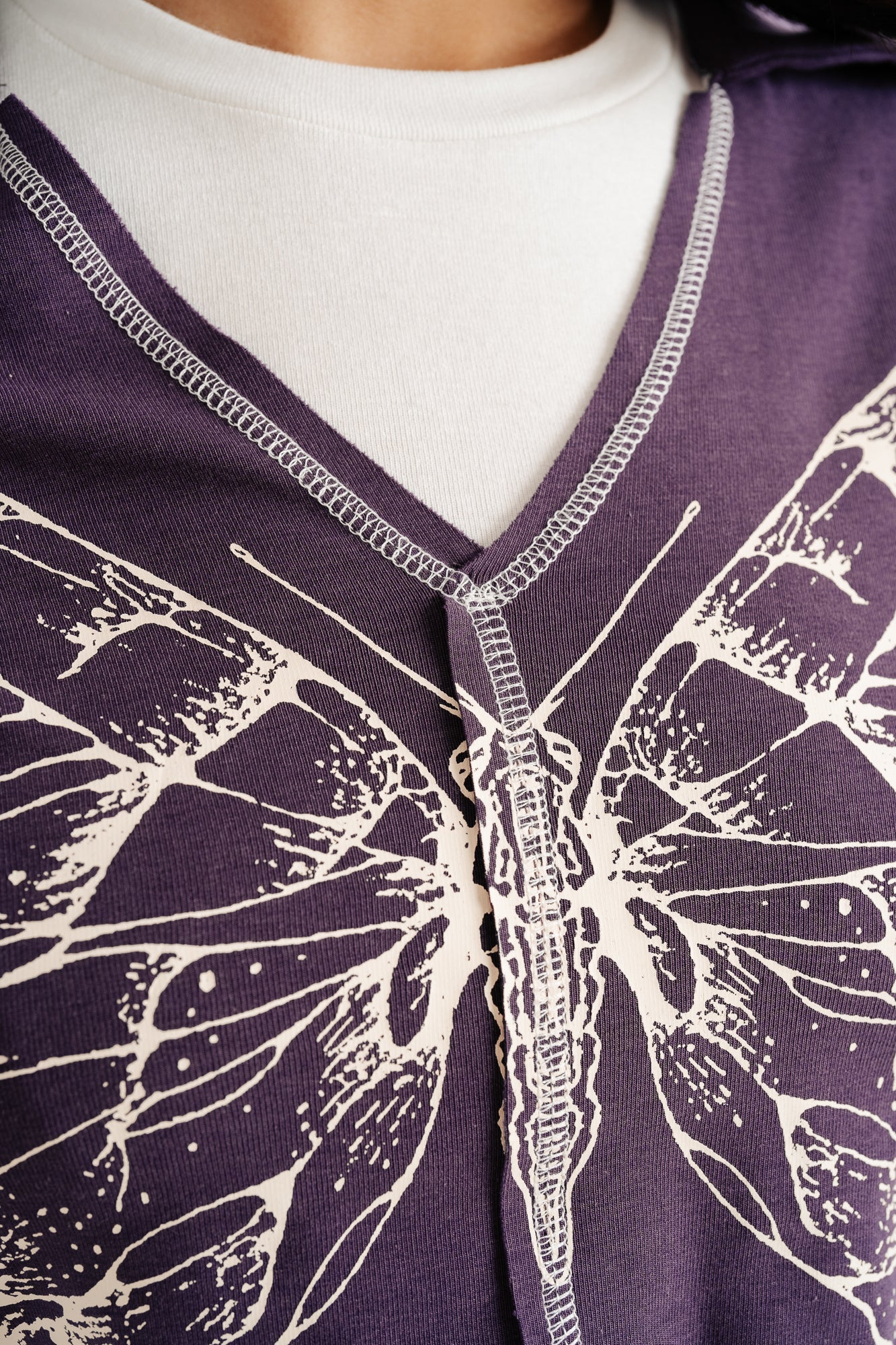 Purple Full Sleeves Top