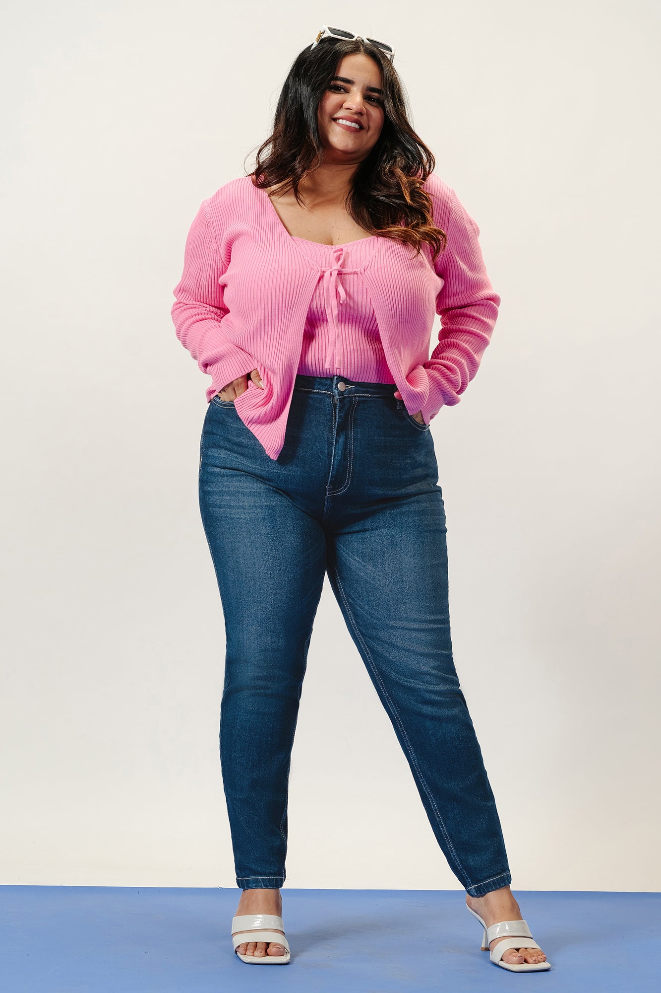 Curve Indigo Skinny Jeans