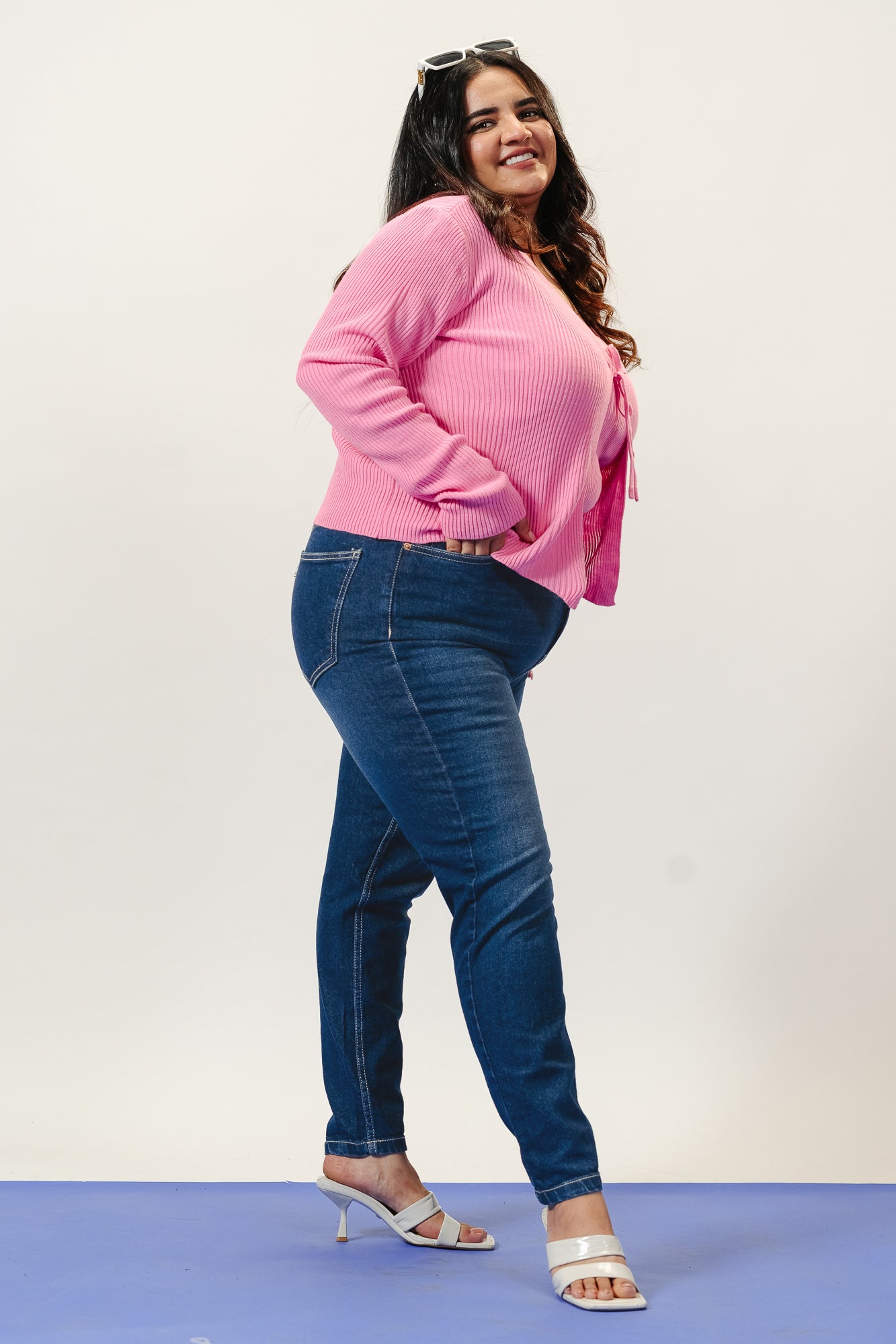 Curve Indigo Skinny Jeans