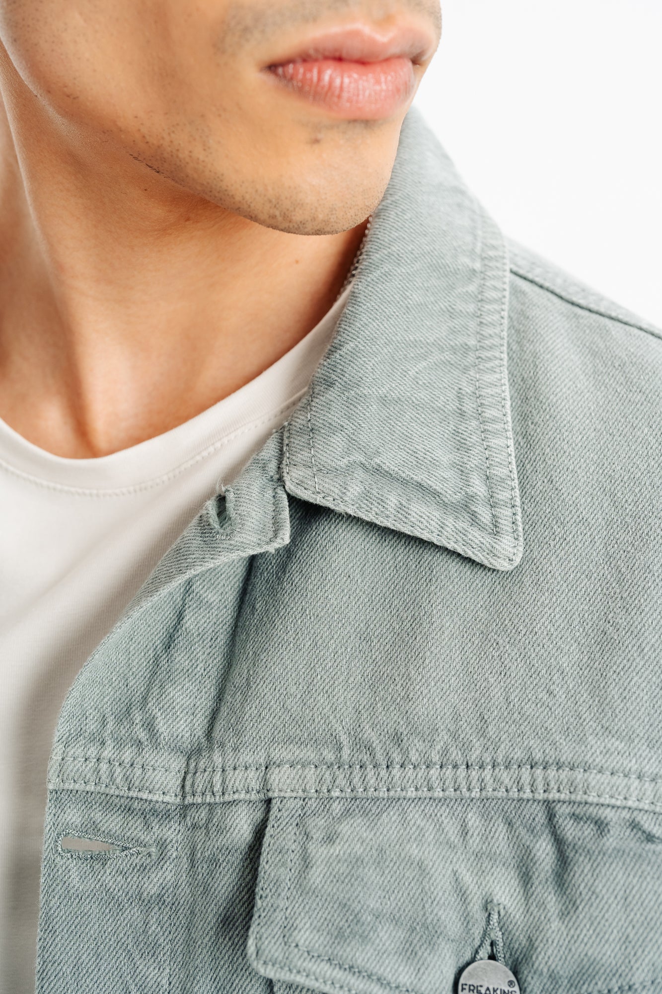 Grey Classic Men's Trucker Jacket
